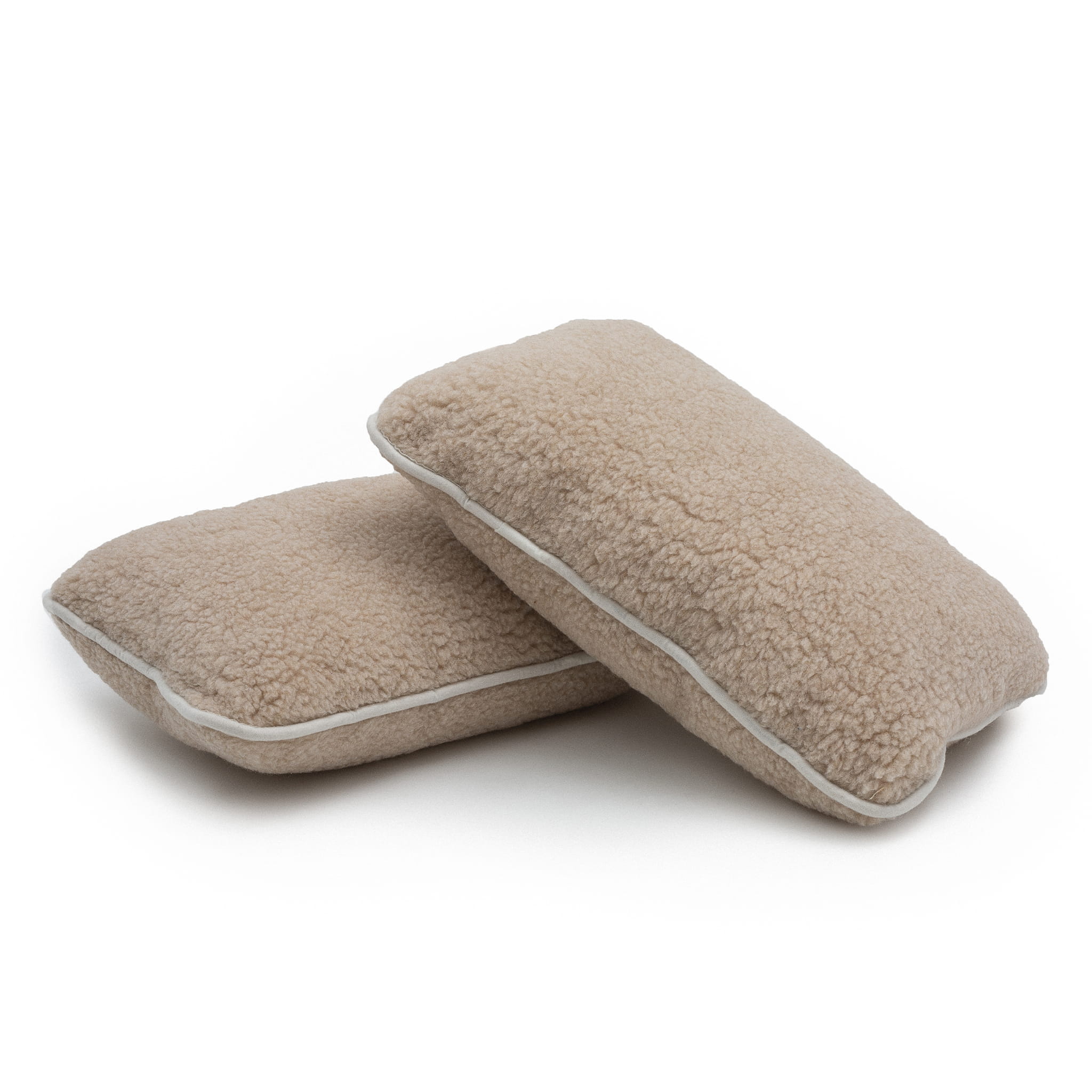 poduszka wełniana merynos tumbler beż 70x80 (+-3%)