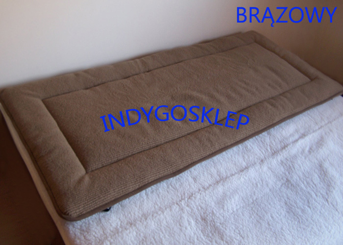 materac merynos australijski perugiano ciemny brąz 120x200 (+-5cm)