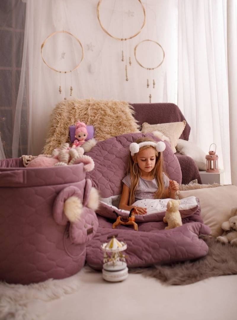 Edycja Limitowana Śpiworek Kinder Hop Dream Catcher Diamonds Heather - 145x70 cm