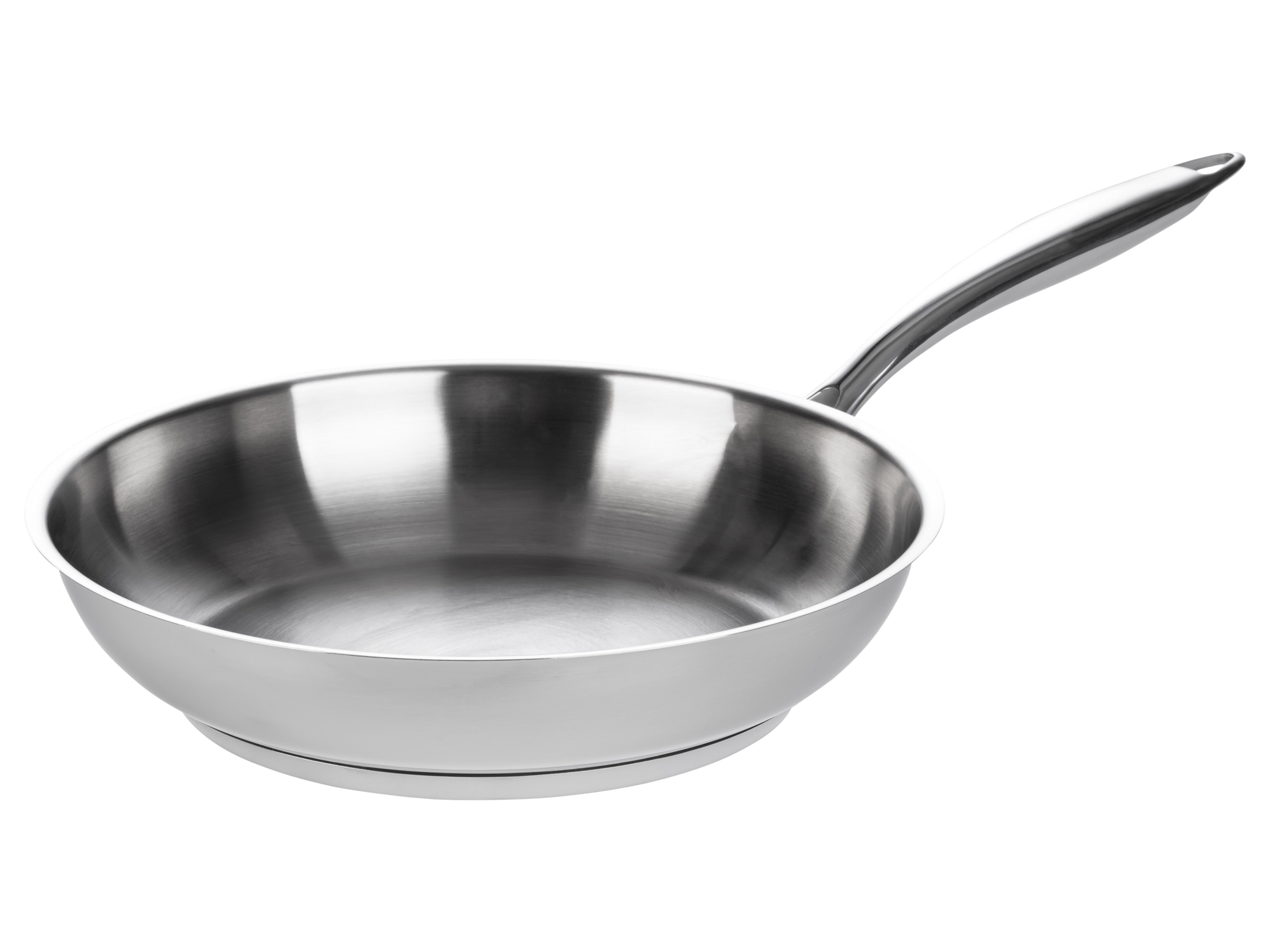 Livarno home Patelnia ze stali szlachetnej, Ø 24 cm uchwyt ze stali niepowlekanej/nierdzewnej