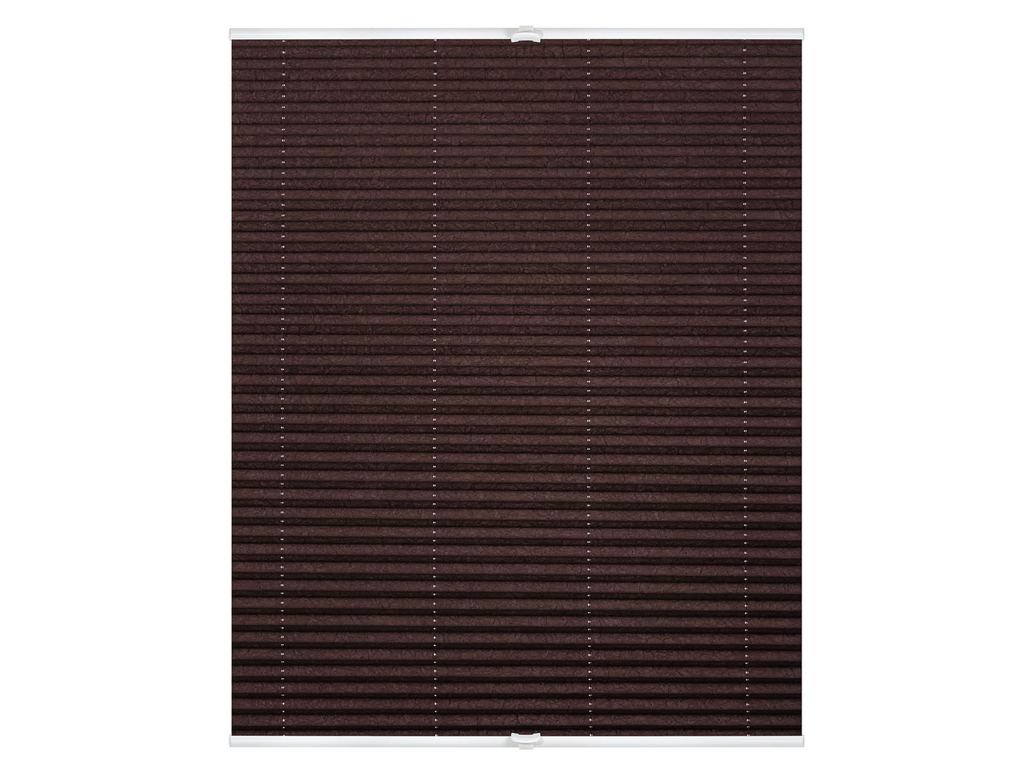 Lichtblick Roleta plisowana Klemmfix, bez wiercenia, od 45 x 130 cm Brązowy, 55x130 cm