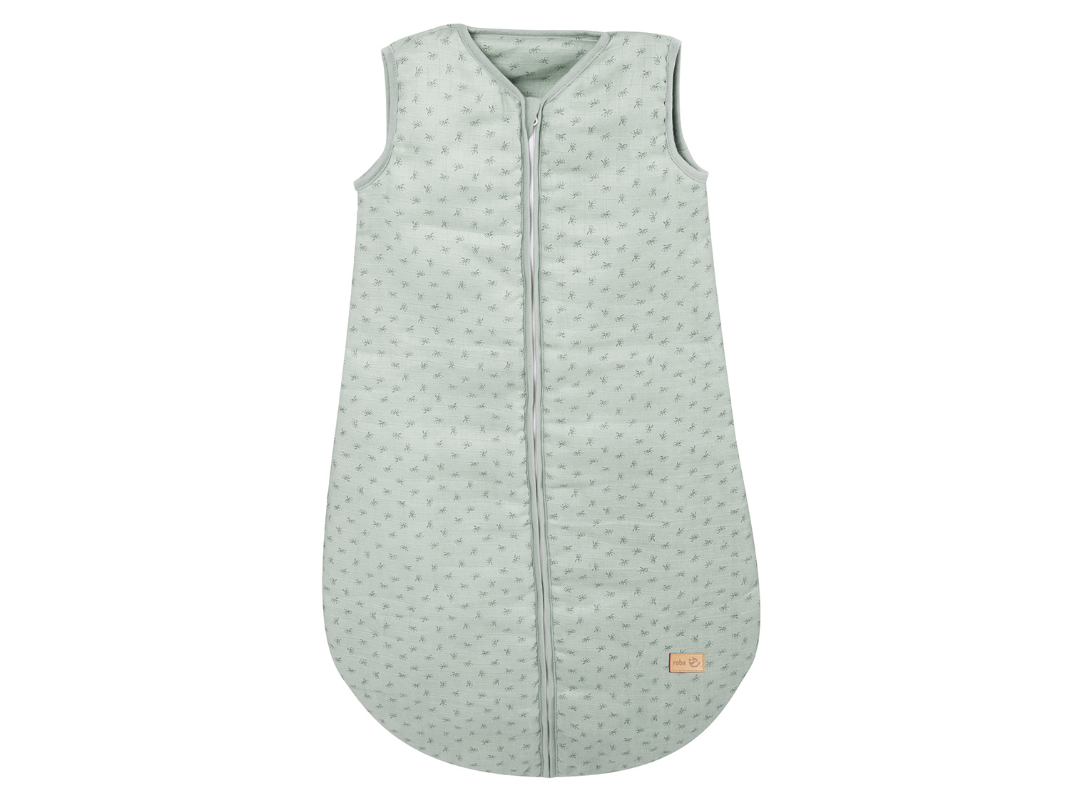 roba Śpiworek organiczny Lil Planet Lil Planet mroźny zielony, 90 cm