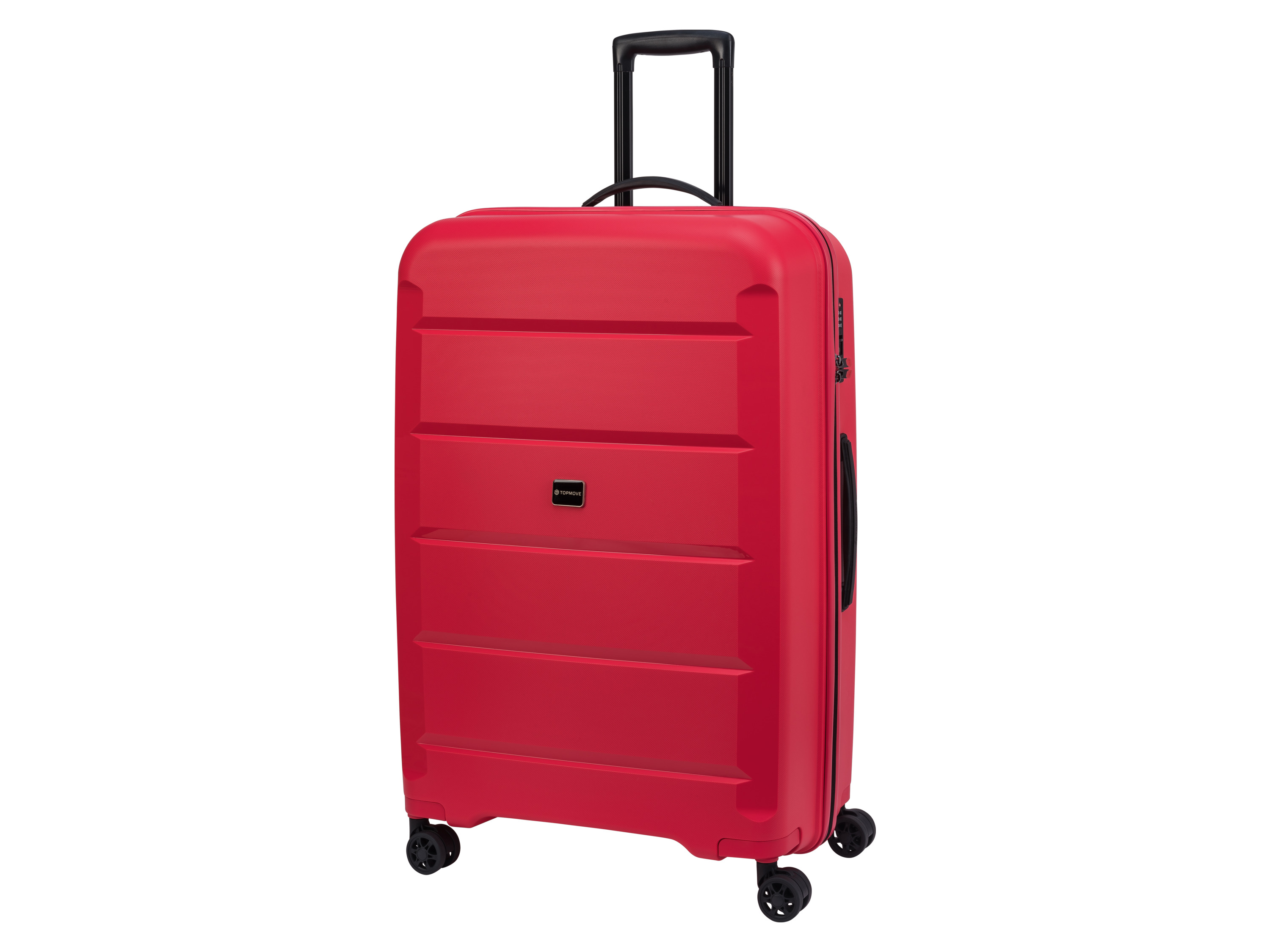 Topmove Walizka podróżna na kółkach, z zamkiem szyfrowym, 90 l
