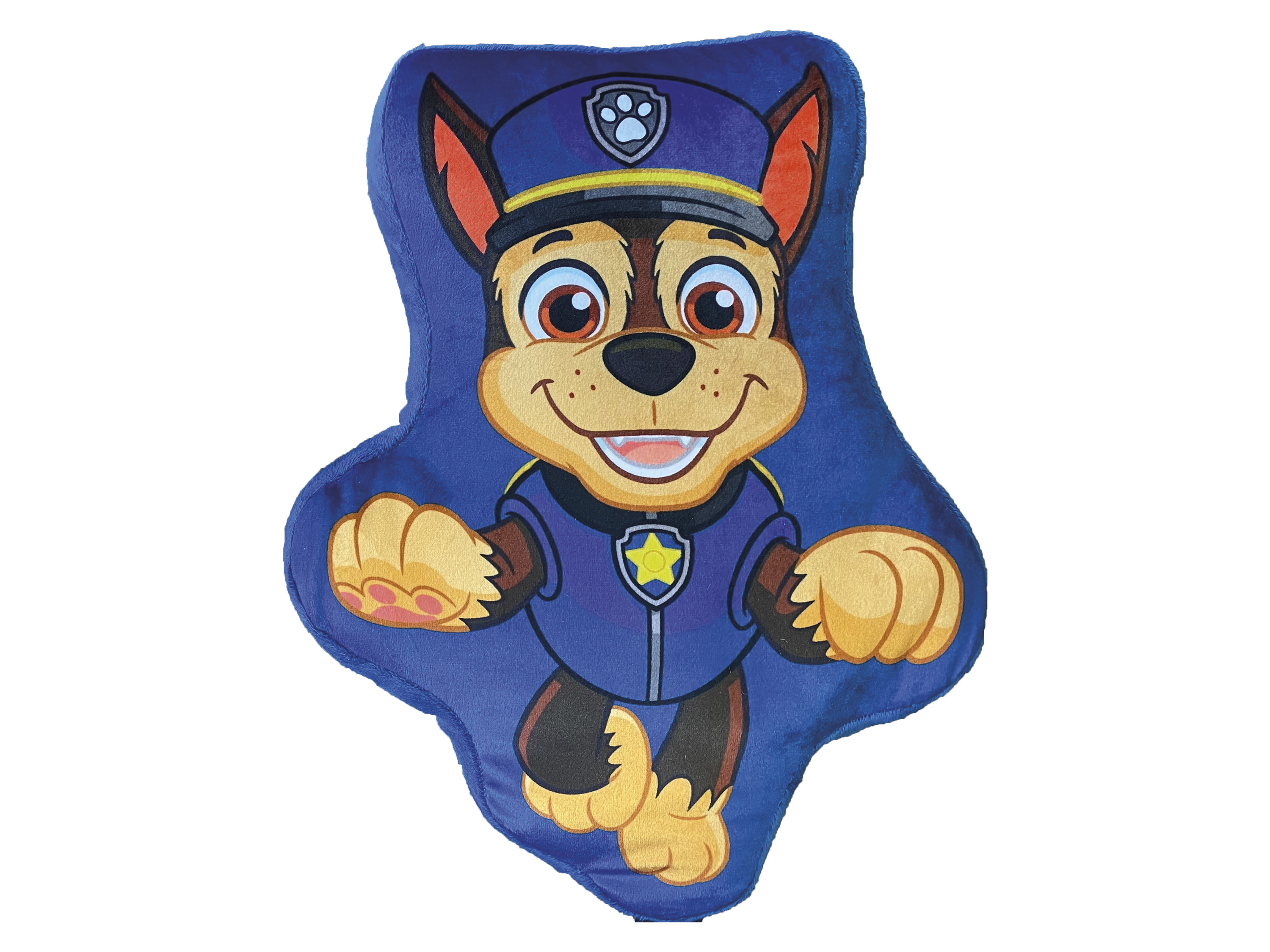 Bricks & Brands Poduszka podróżna z postaciami z bajek, 25 cm Wzór Psi Patrol Chase