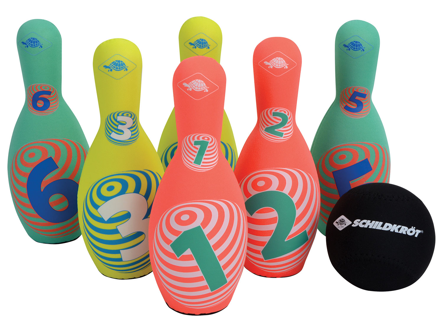 Schildkröt Zestaw kręgli neoprenowych