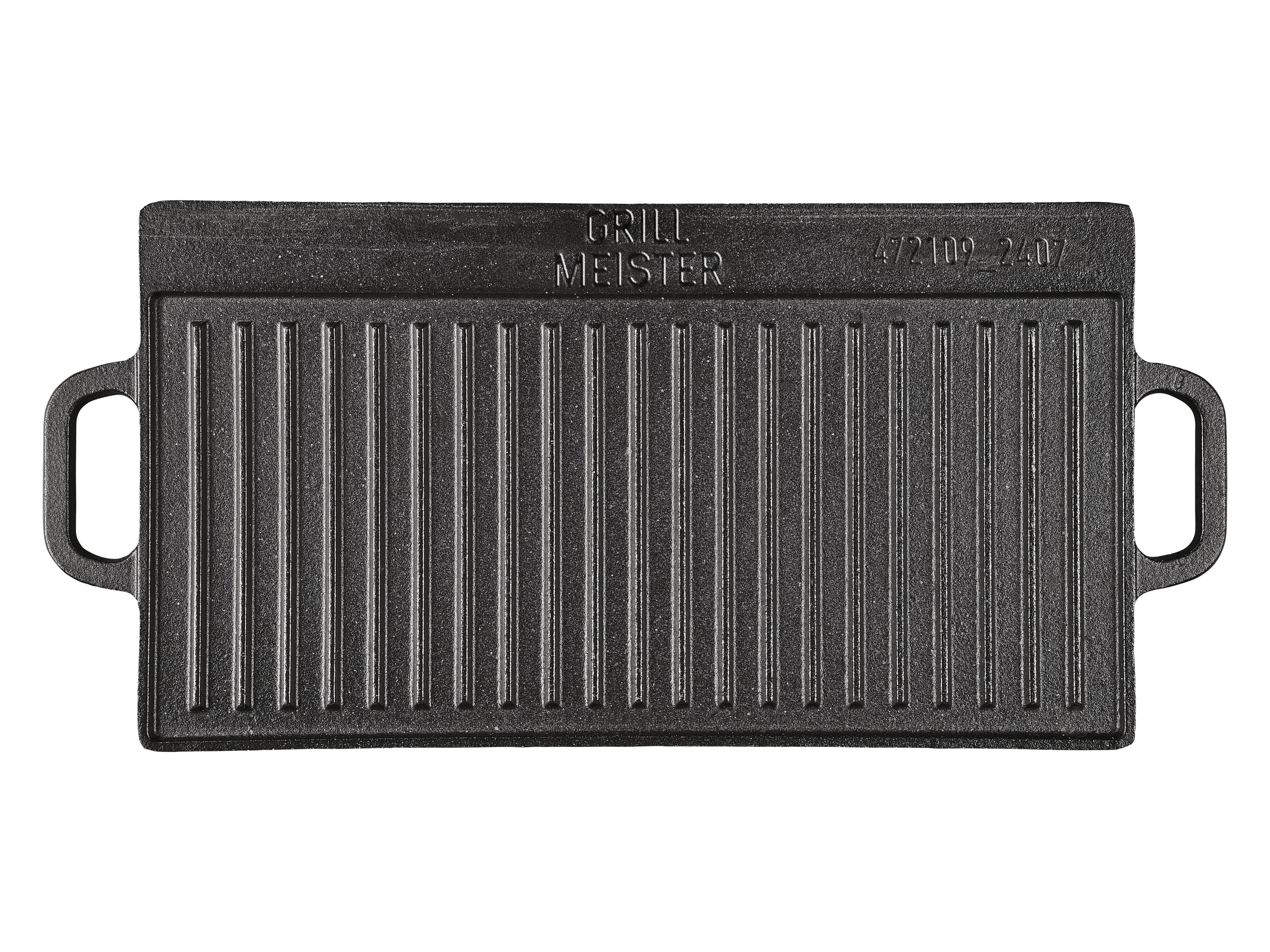 Grillmeister Żeliwna patelnia grillowa Patelnia żeliwna