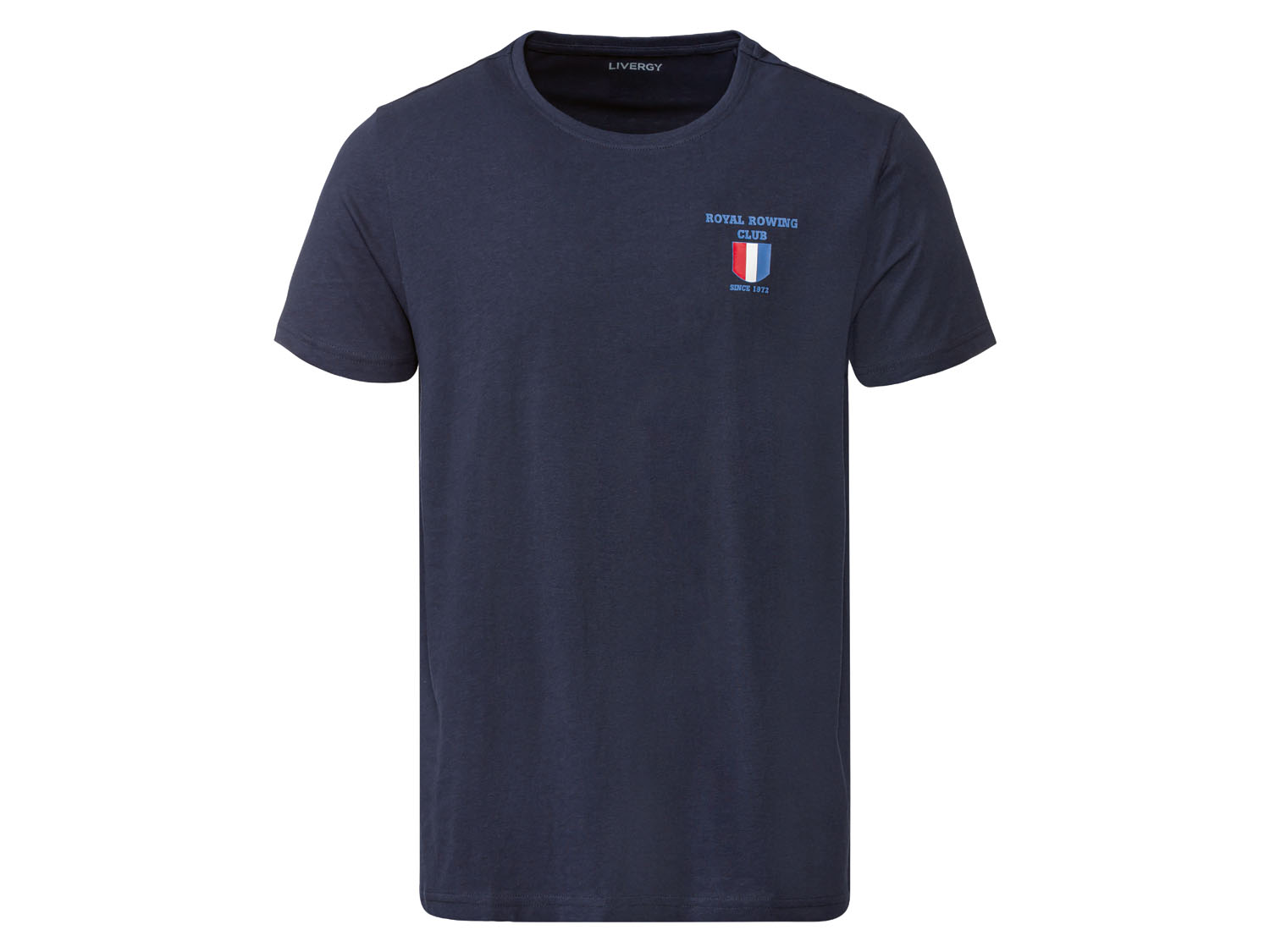 Livergy T-shirt męski, 1 sztuka L52/54, Granatowy