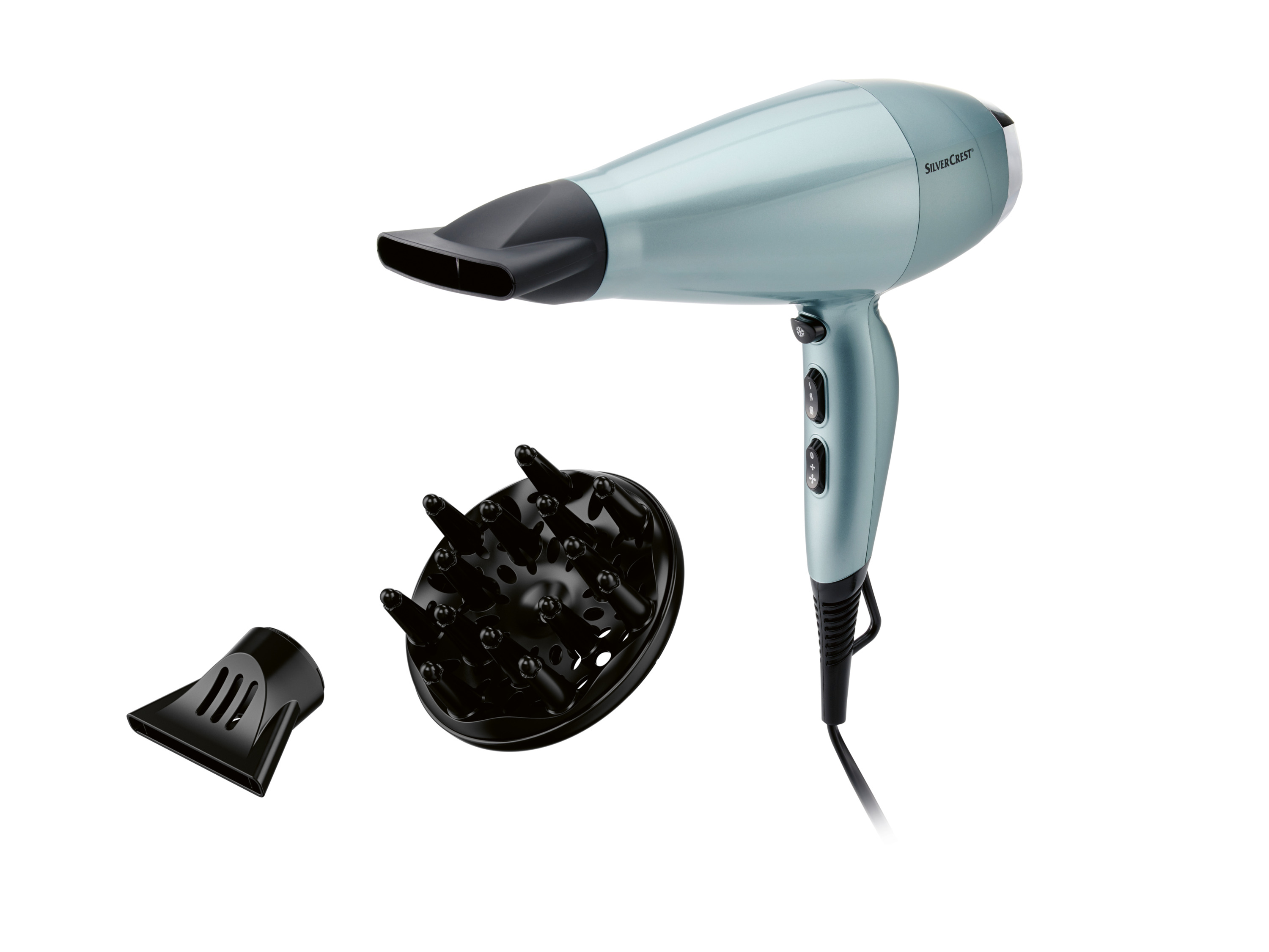 Silvercrest Personal Care Suszarka do włosów AC Profi Shac 2400, z jonizacją Miętowy