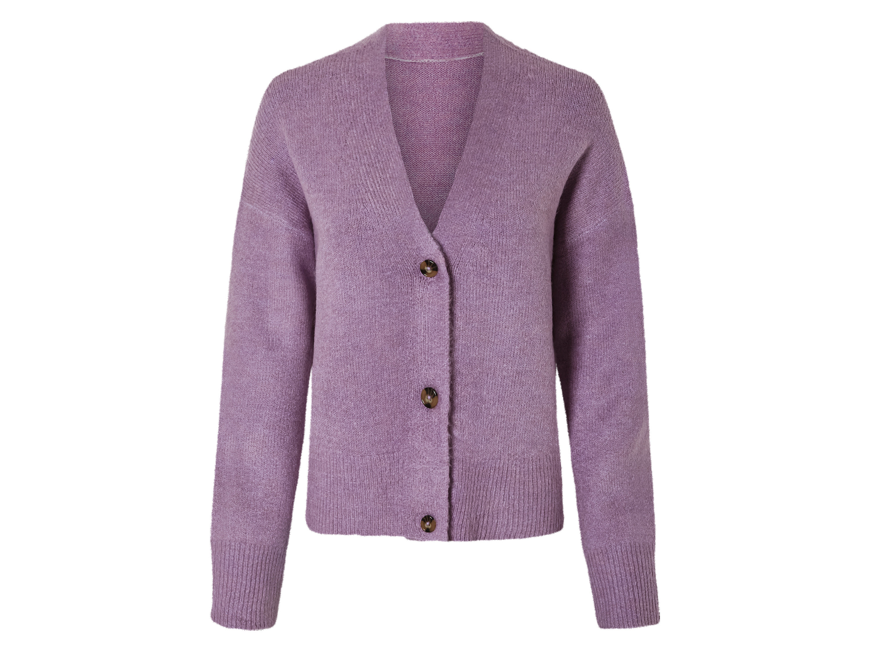 esmara Kardigan dzianinowy damski Fioletowy, S 36-38