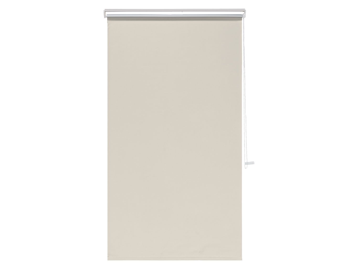 Roleta zaciemniająca termiczna okienna, 1 sztuka Kremowy, 90 x 150 cm