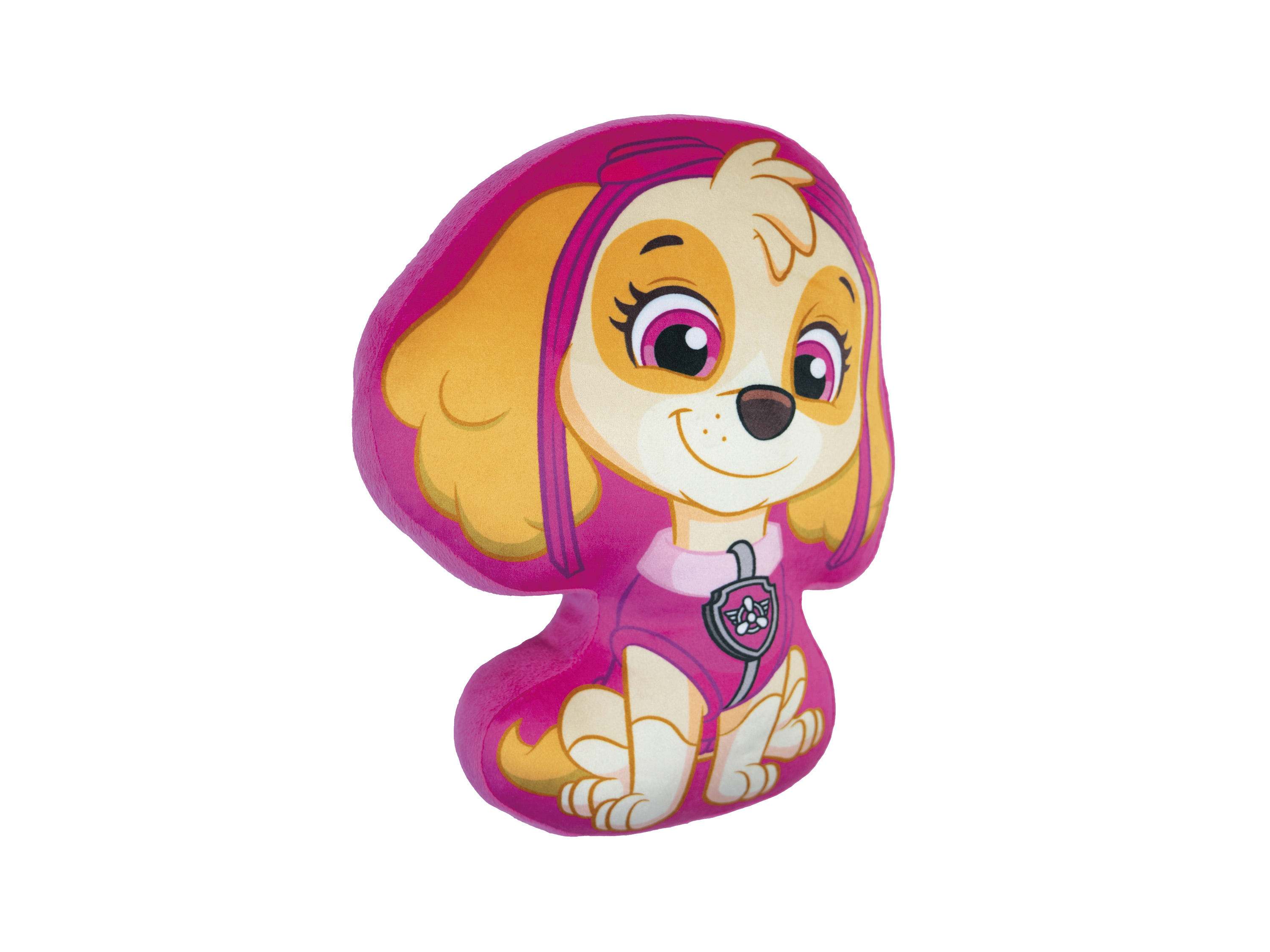 Bricks & Brands Poduszka podróżna z postaciami z bajek, 25 cm Wzór Psi Patrol Sky