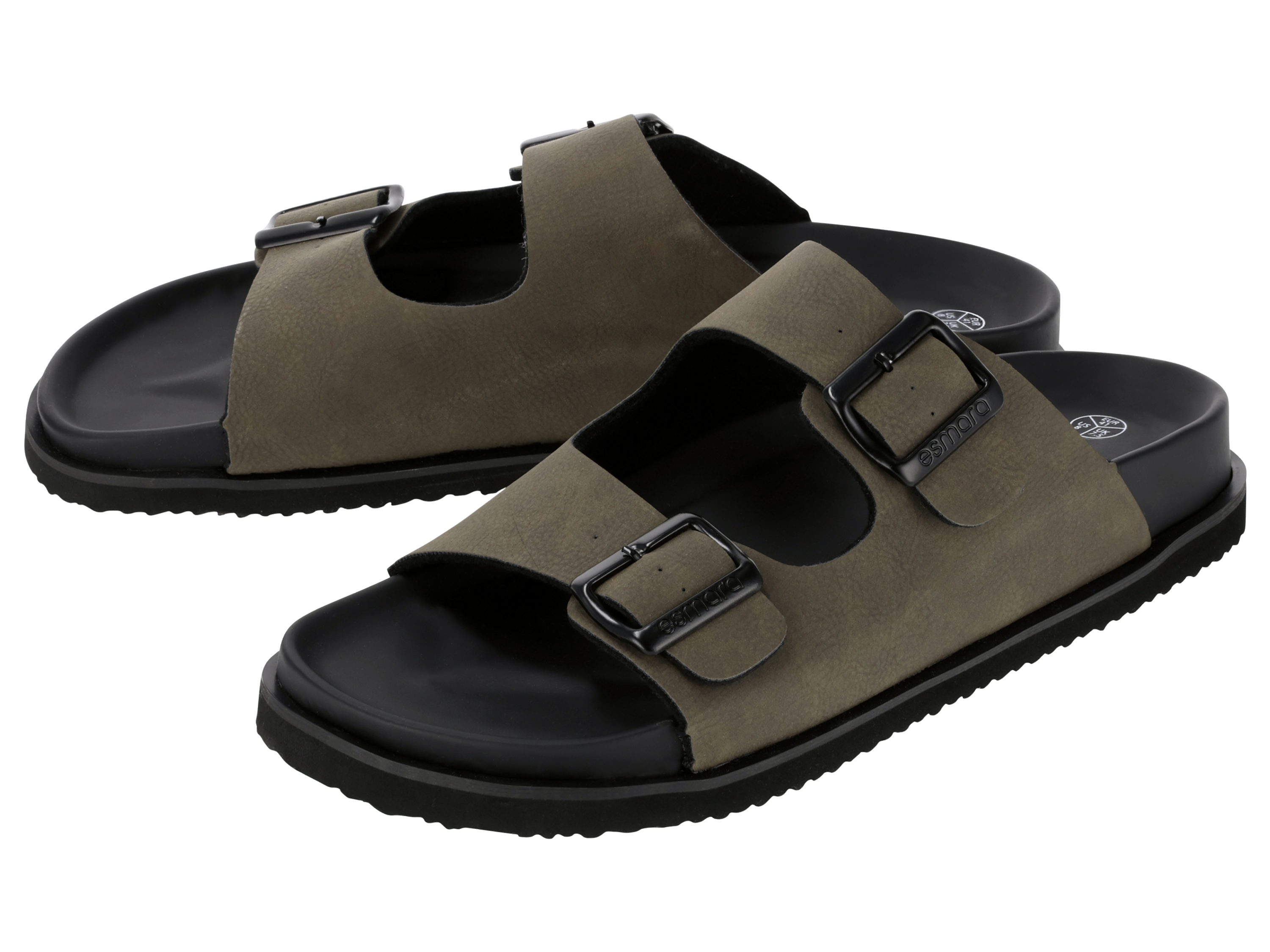 esmara Klapki męskie Khaki, 43