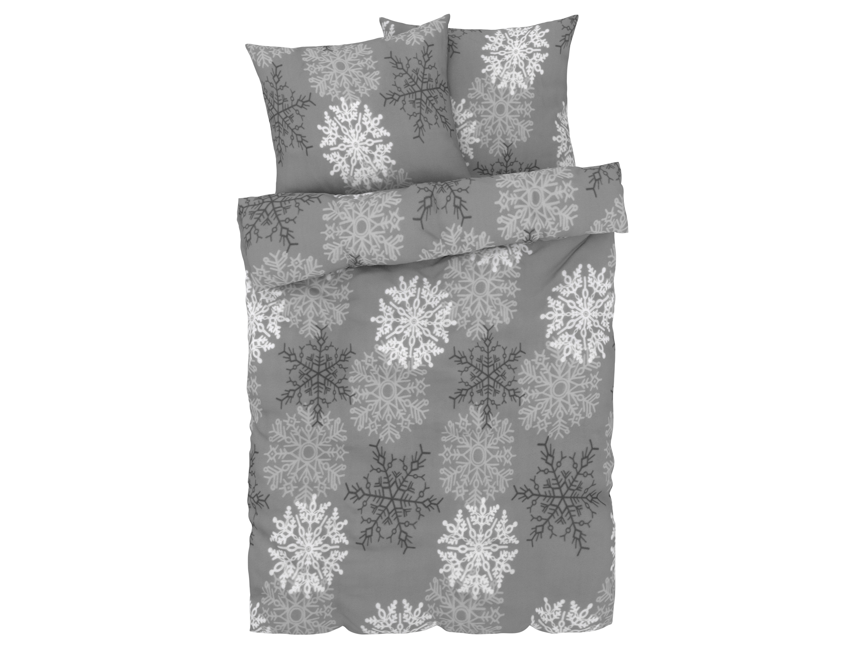 Livarno home Pościel z polaru, 160 x 200 cm Szary