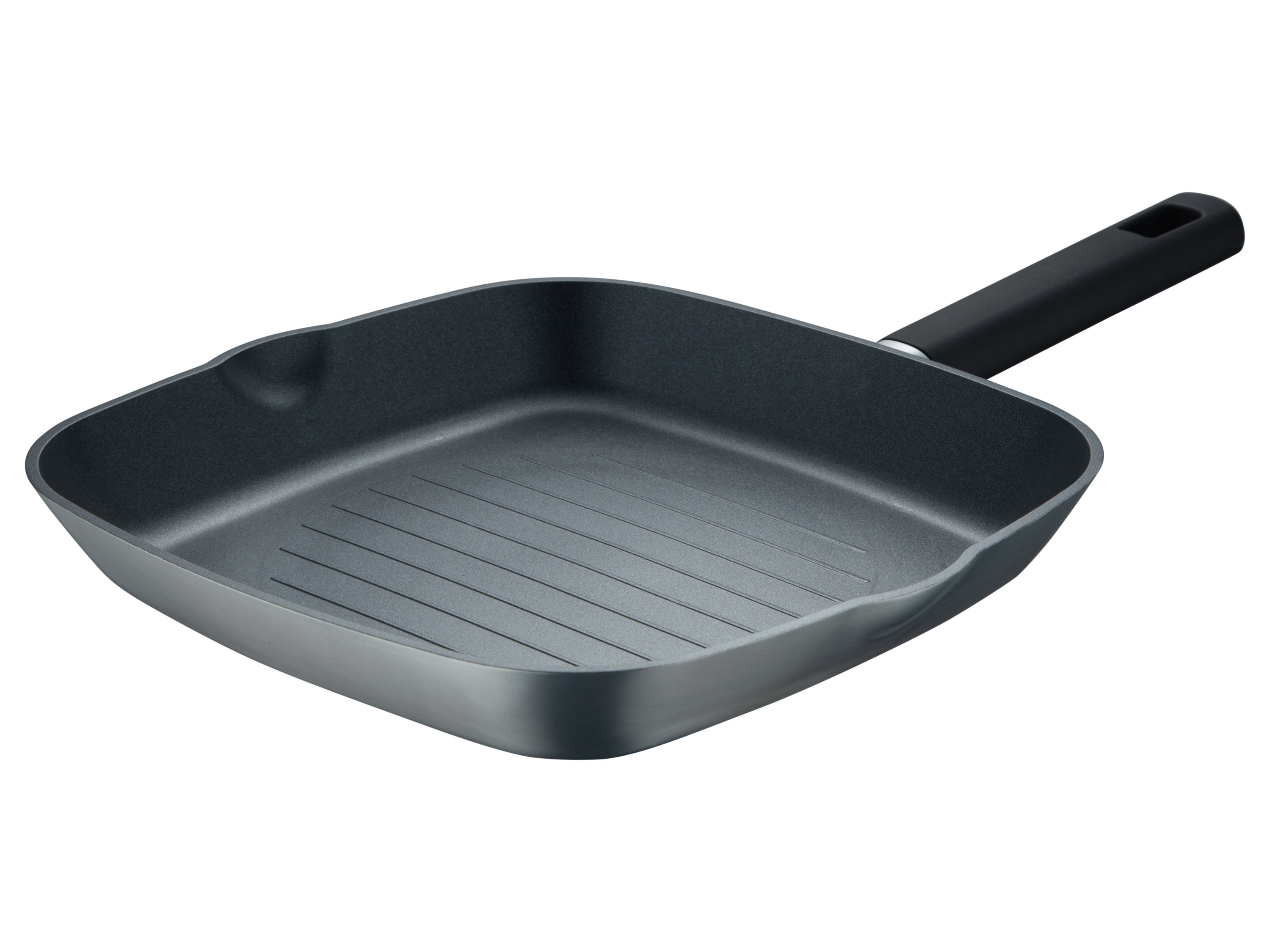 Masterpro Patelnia grillowa aluminiowa, Ø 28 cm