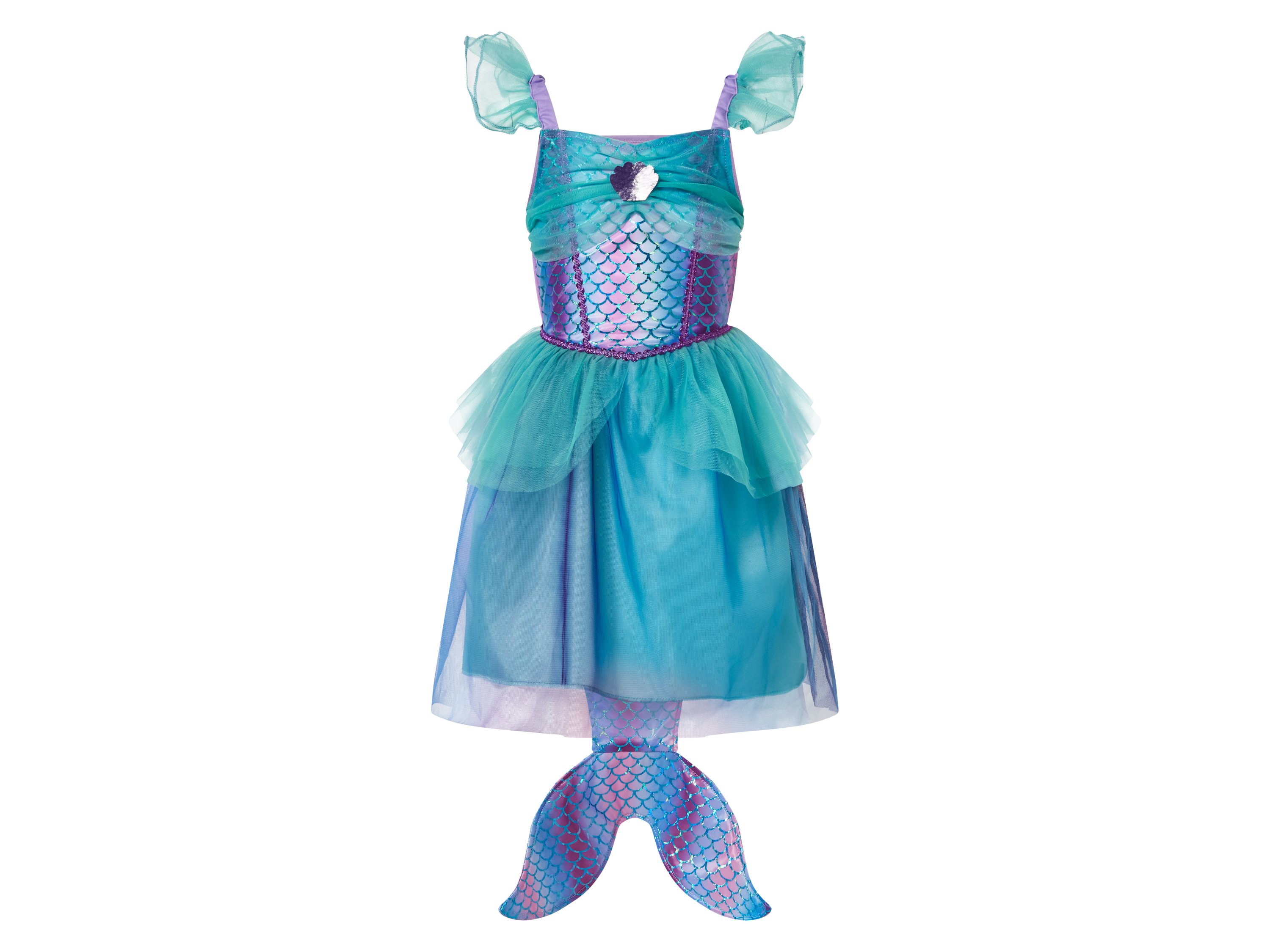 Kostium karnawałowy dziecięcy Syrena, 134/140 8-10 lat
