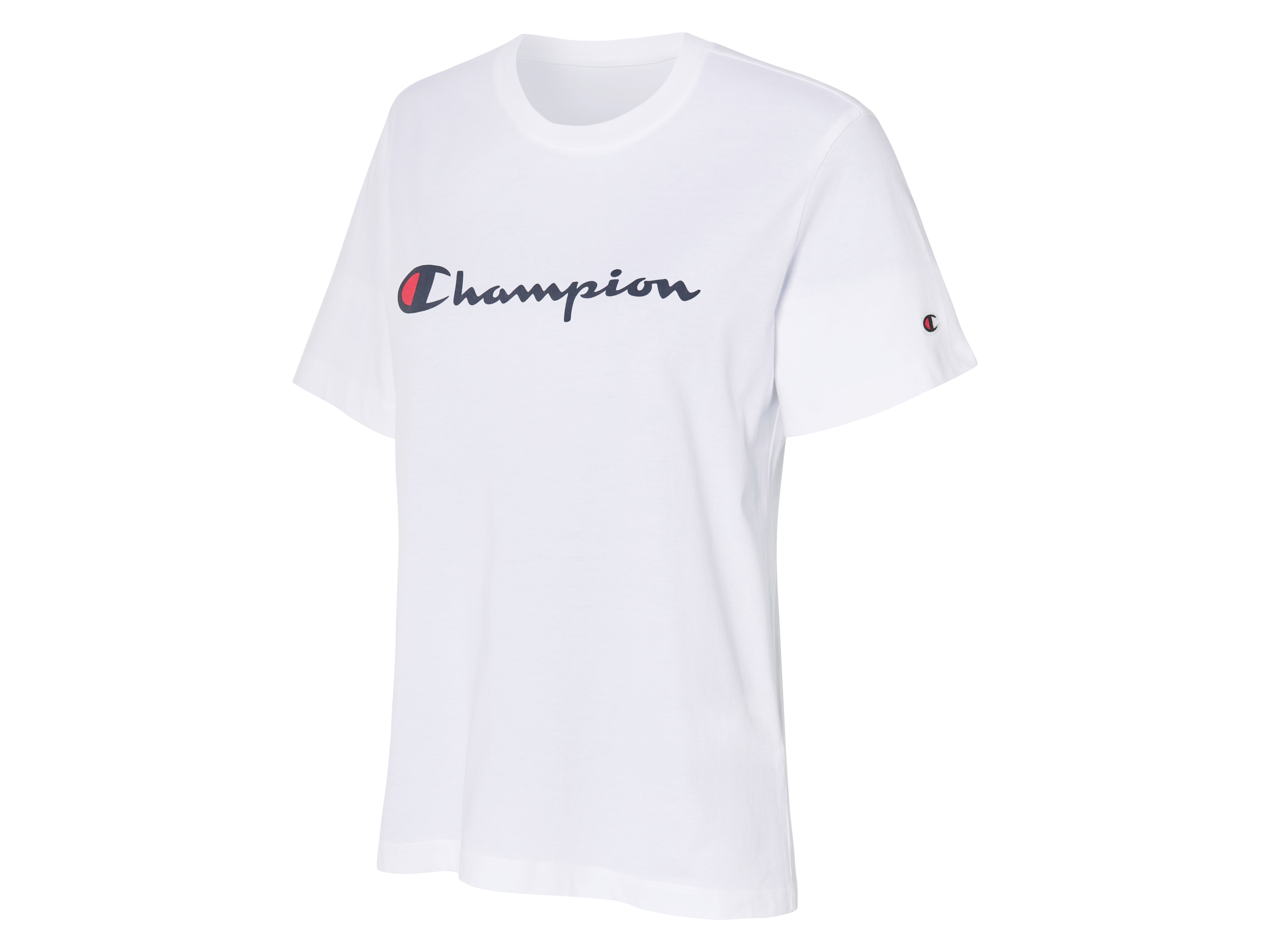 Champion T-shirt damski z bawełny Biały, M