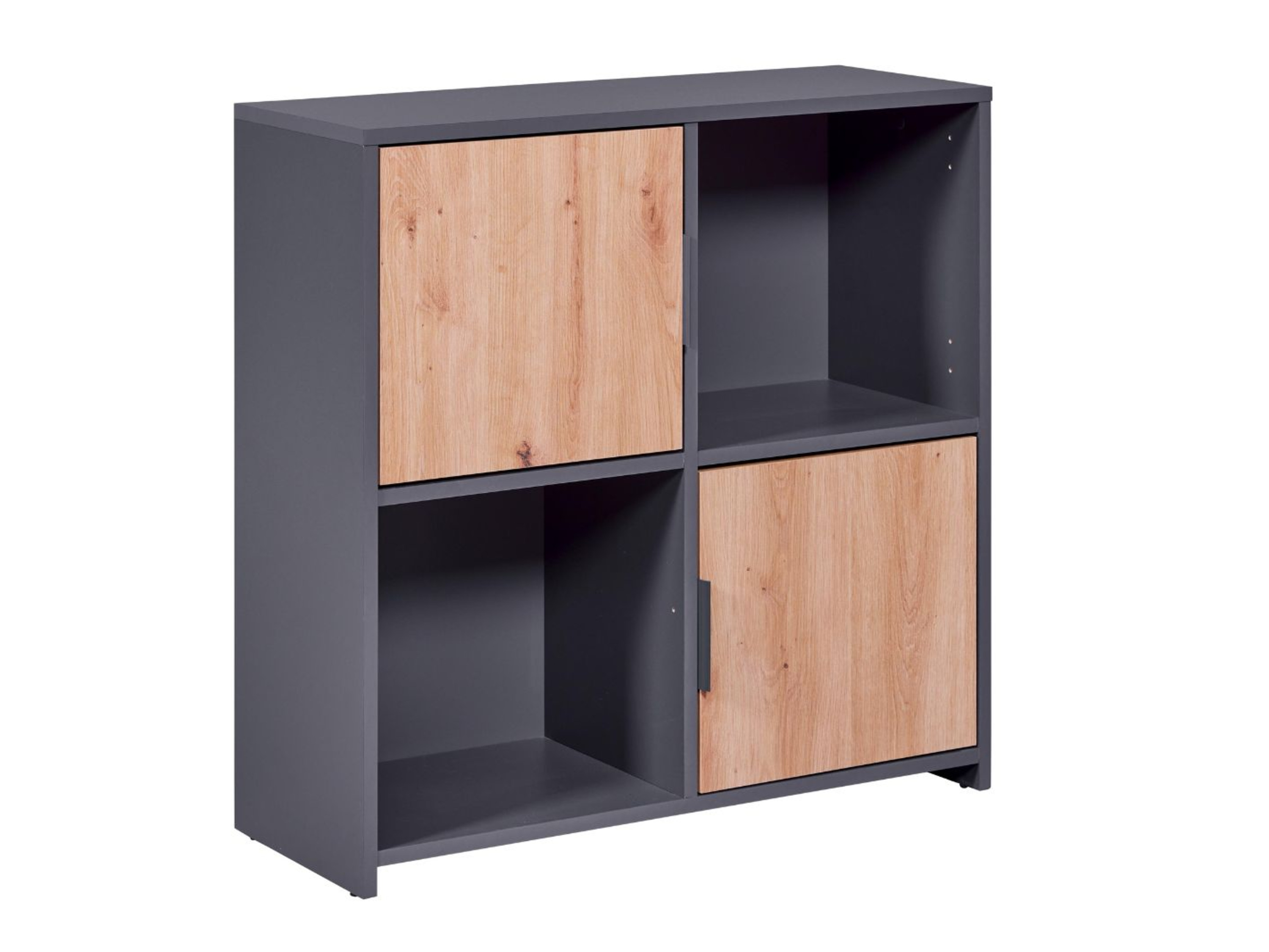 Inter Link Komoda »Pepeto«, elastyczna i indywidualnie rozszerzalna. Antracytowy