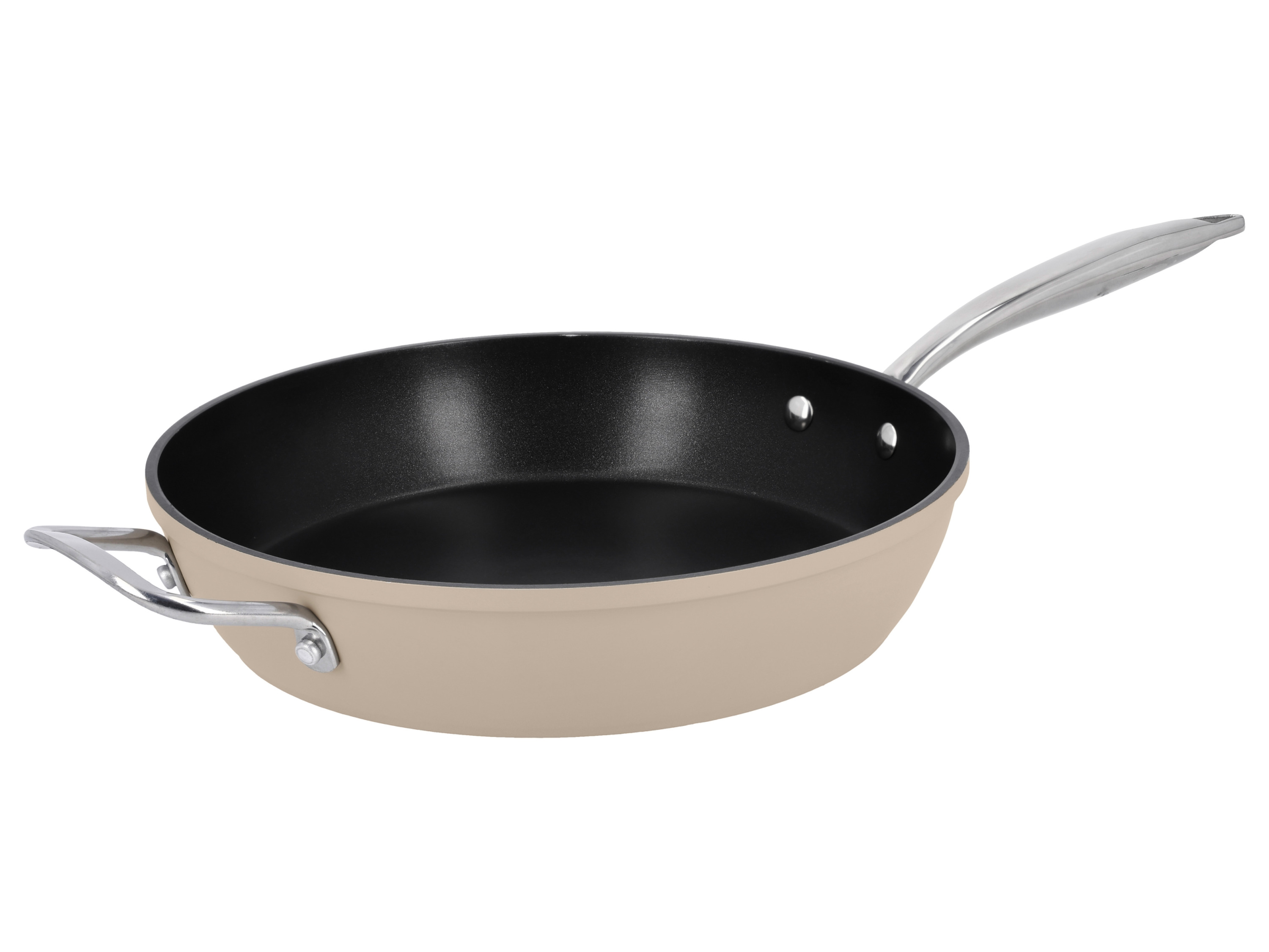 Silvercrest Patelnia z odlewu aluminium, 28 cm Beżowy