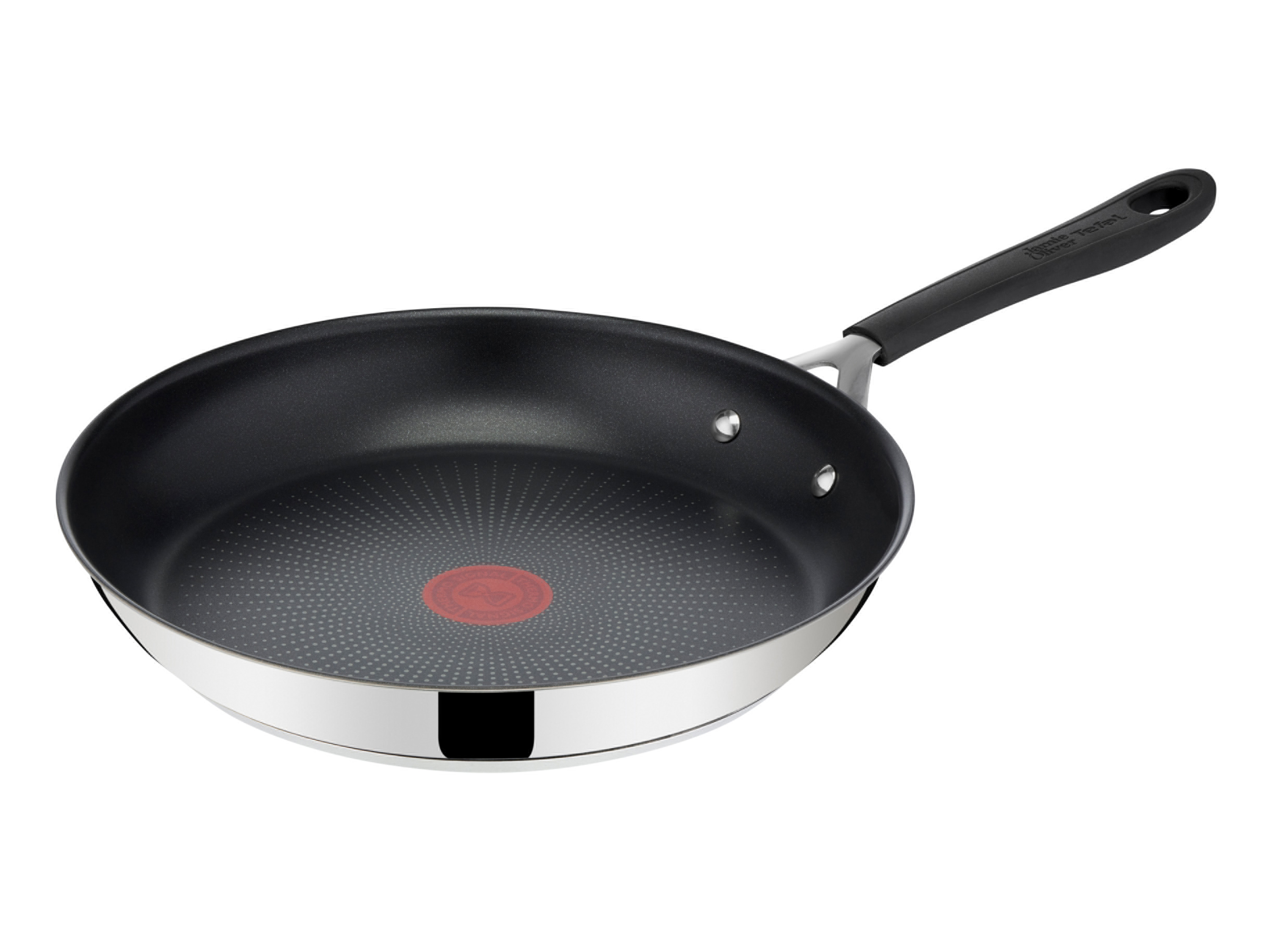 Jamie Oliver by Tefal Quick & Easy Patelnia ze stali nierdzewnej, Ø 24 cm