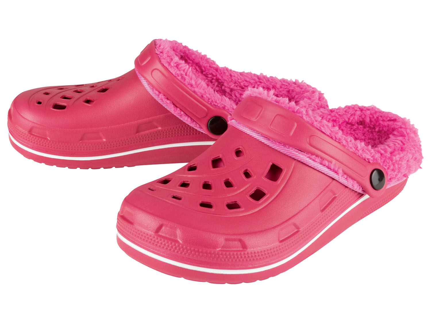 pepperts! Clogsy dziecięce, z miękką ciepłą wyściółką 32/33, Różowy