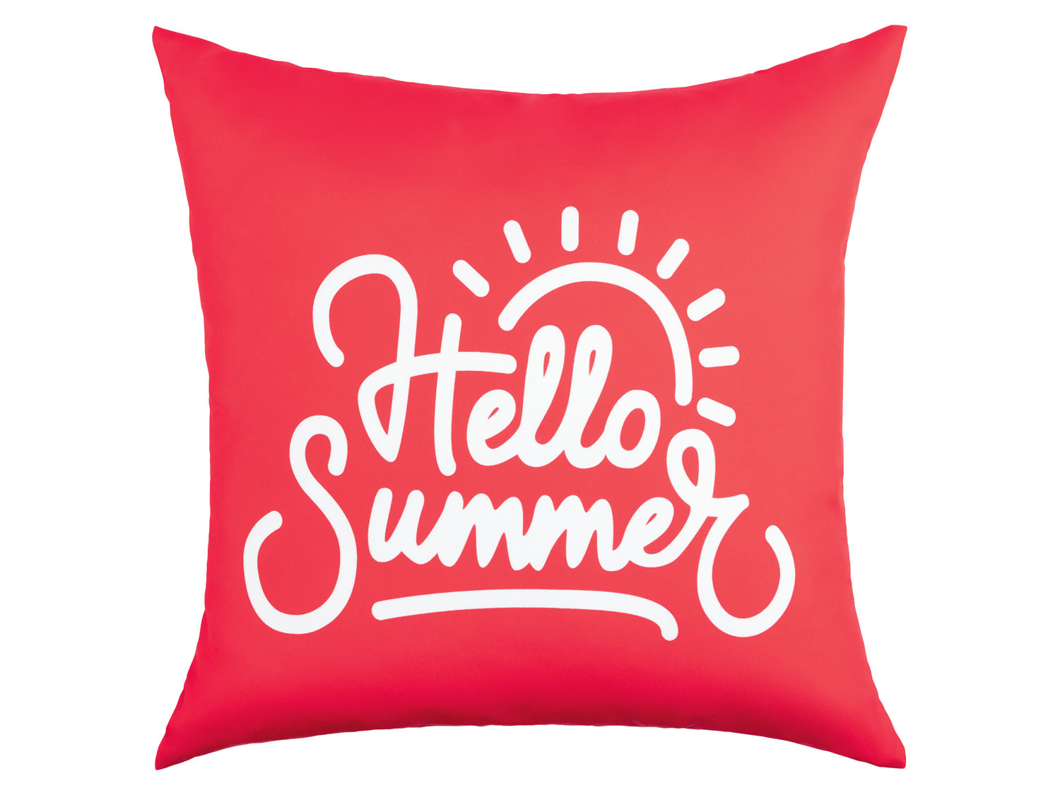 Livarno home Poduszka dekoracyjna, do użytku na zewnątrz, z wypełnieniem, 40x40cm Czerwony