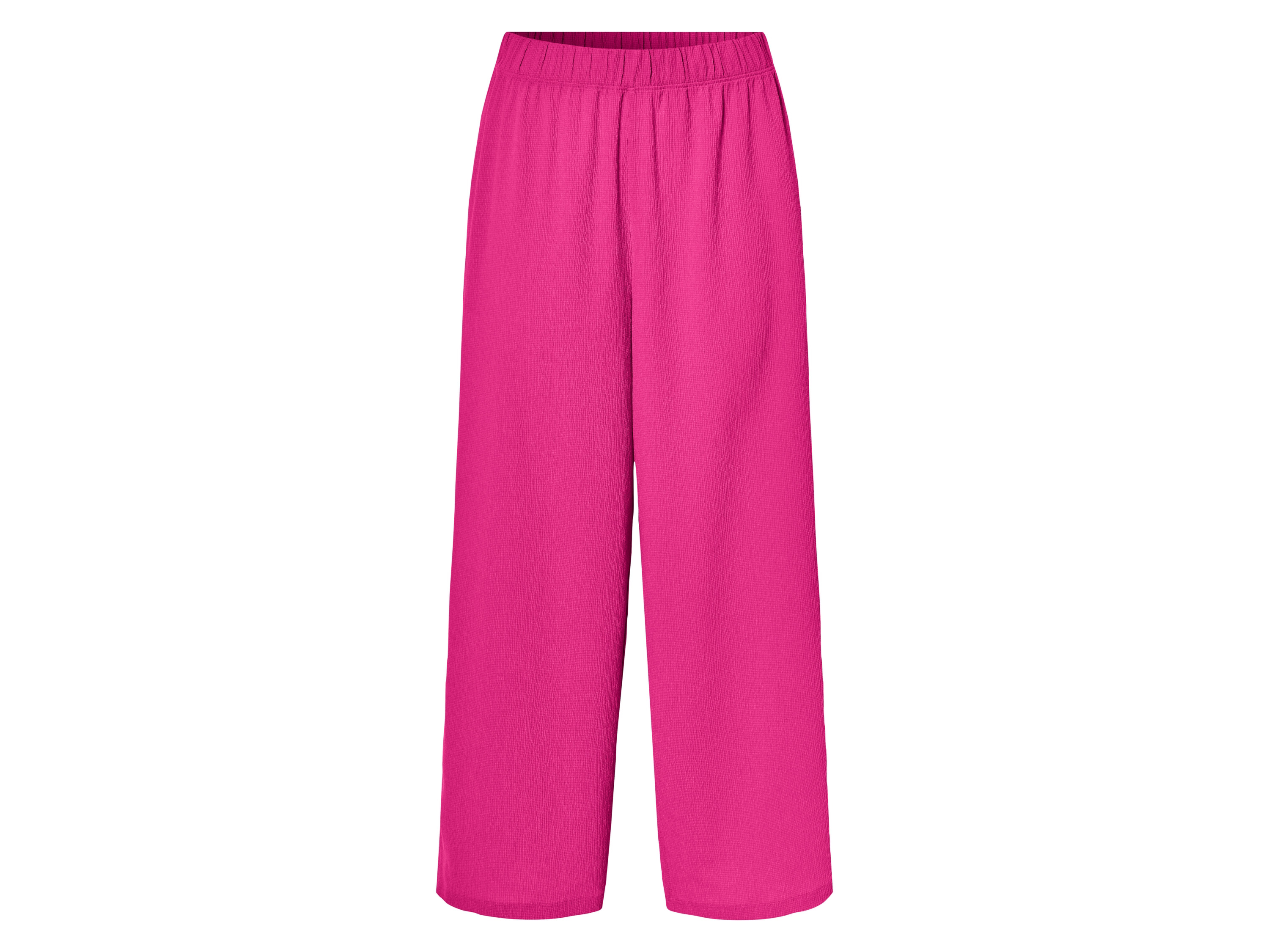 esmara Spodnie damskie z szerokimi nogawkami Różowy, S36/38