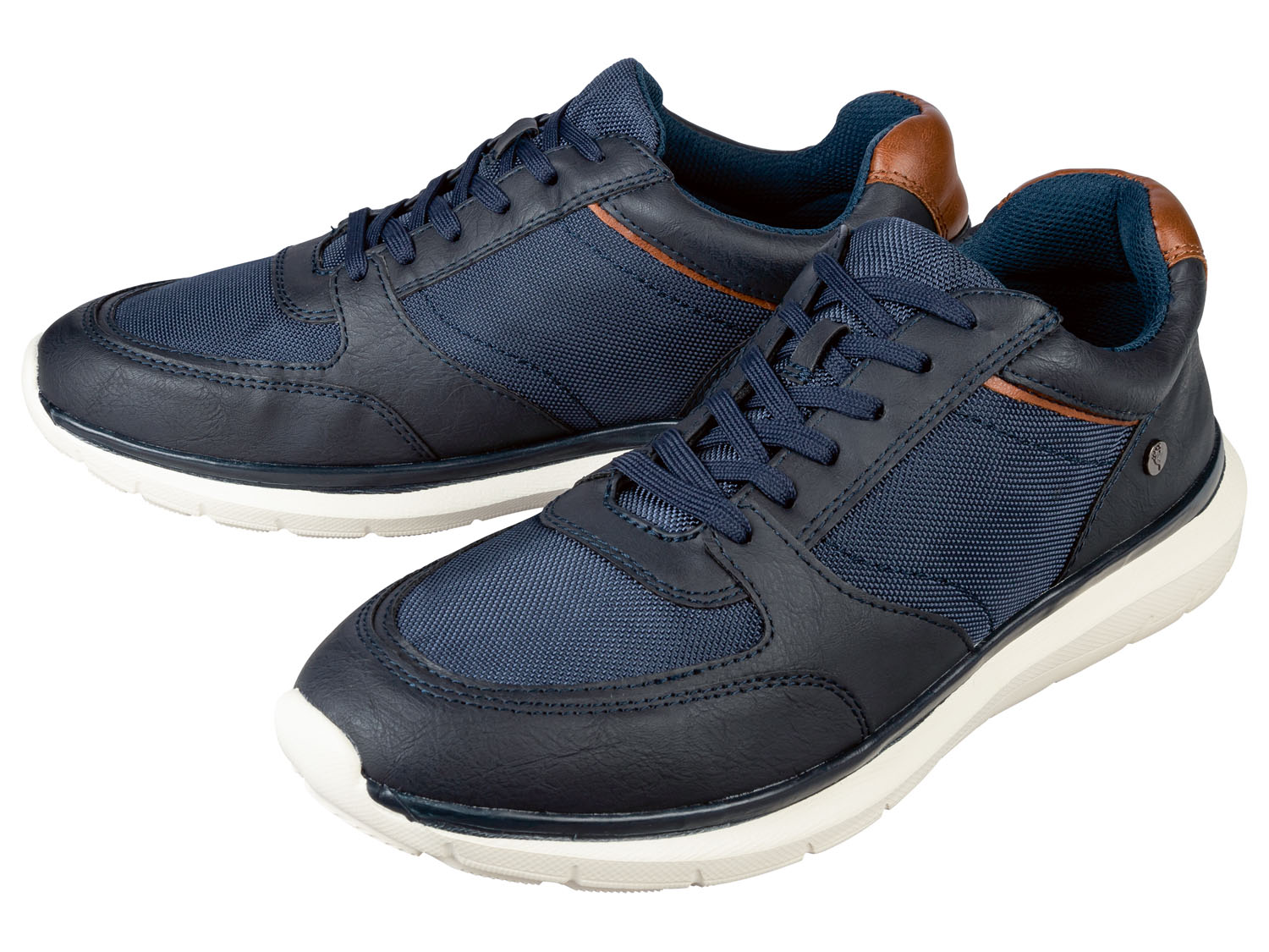 footflexx Buty sneakersy męskie, 1 para 41, Granatowy