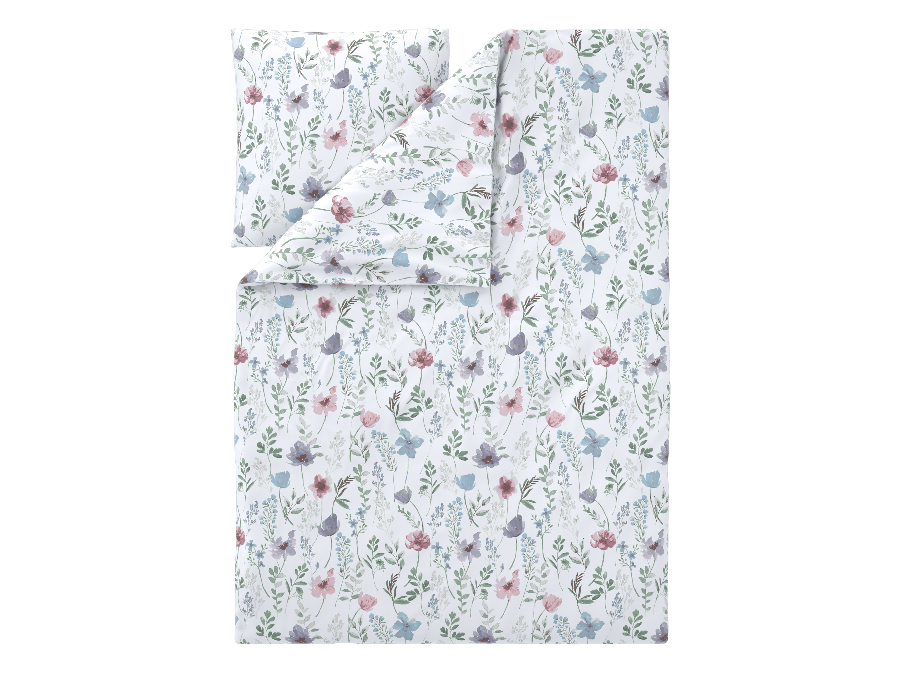 Livarno Pościel renforcé, 140 x 200 cm Kwiaty