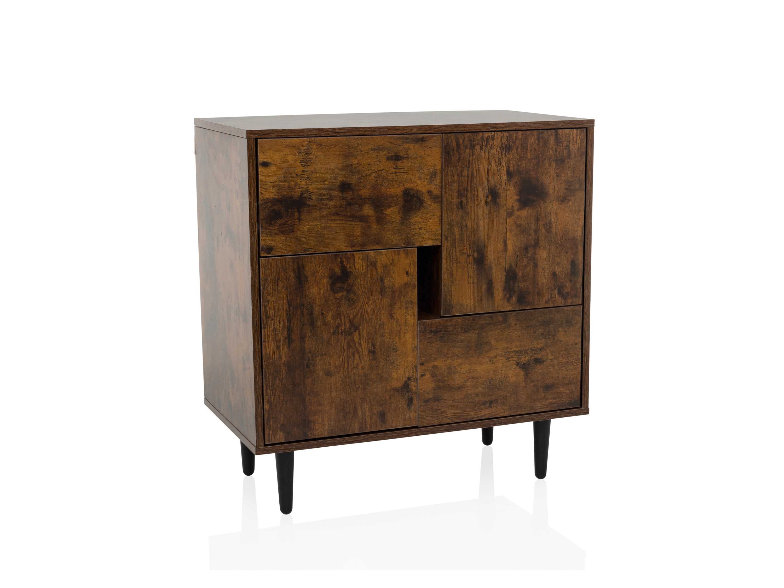 hjh Living Komoda Lykkja wędzony dąb