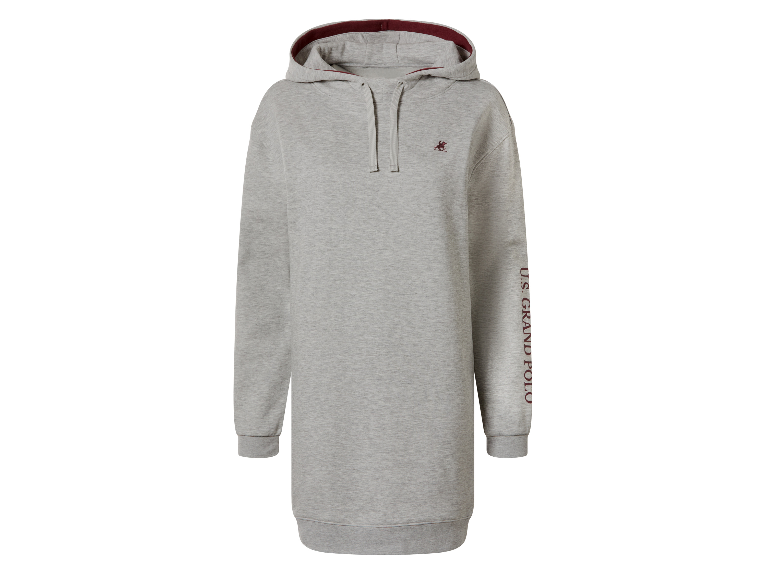 esmara U.s. Grand Polo Sukienka dresowa damska Szary, XS 32-34