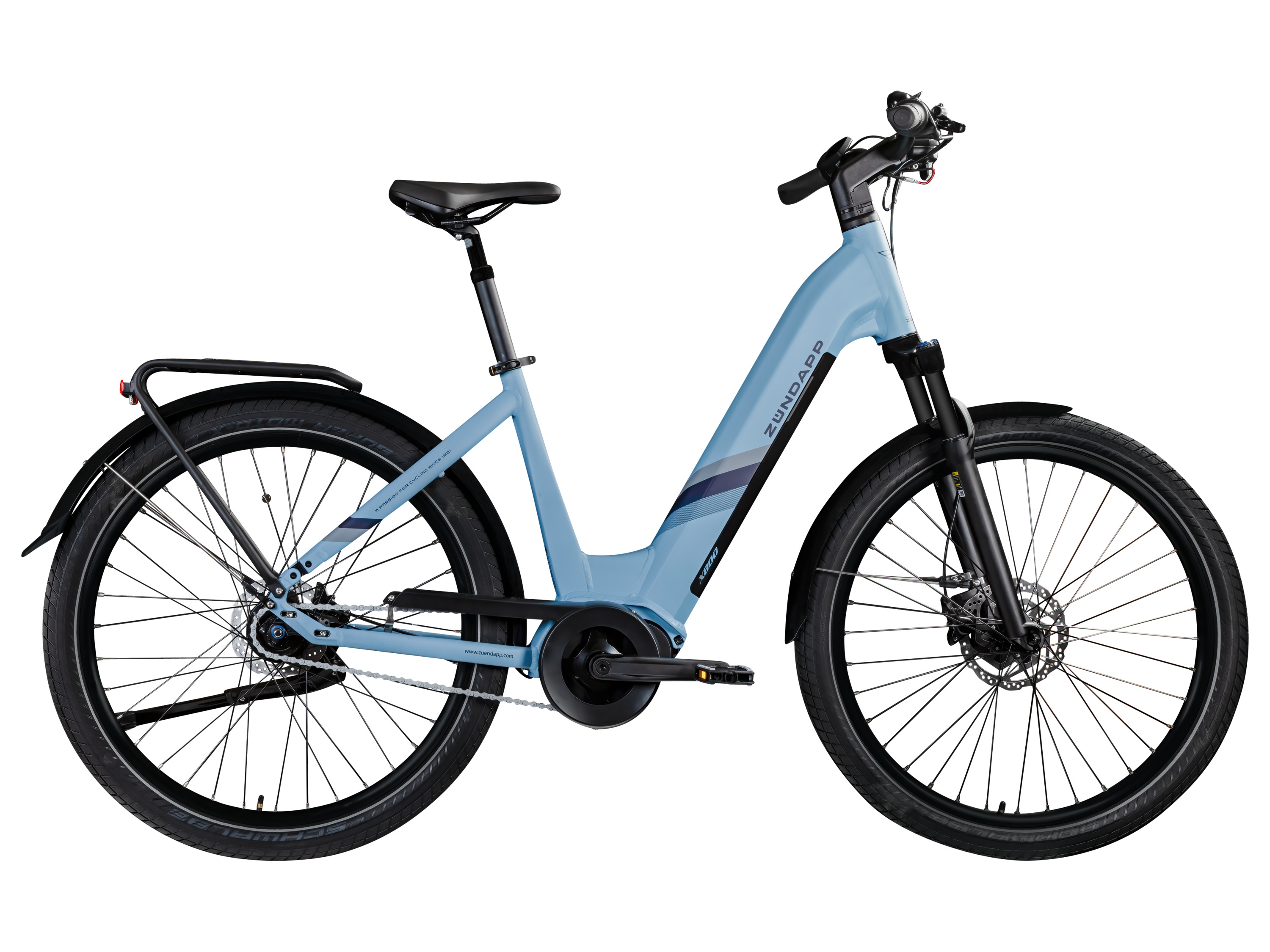 Zündapp Rower elektryczny X800 pastelowy niebieski