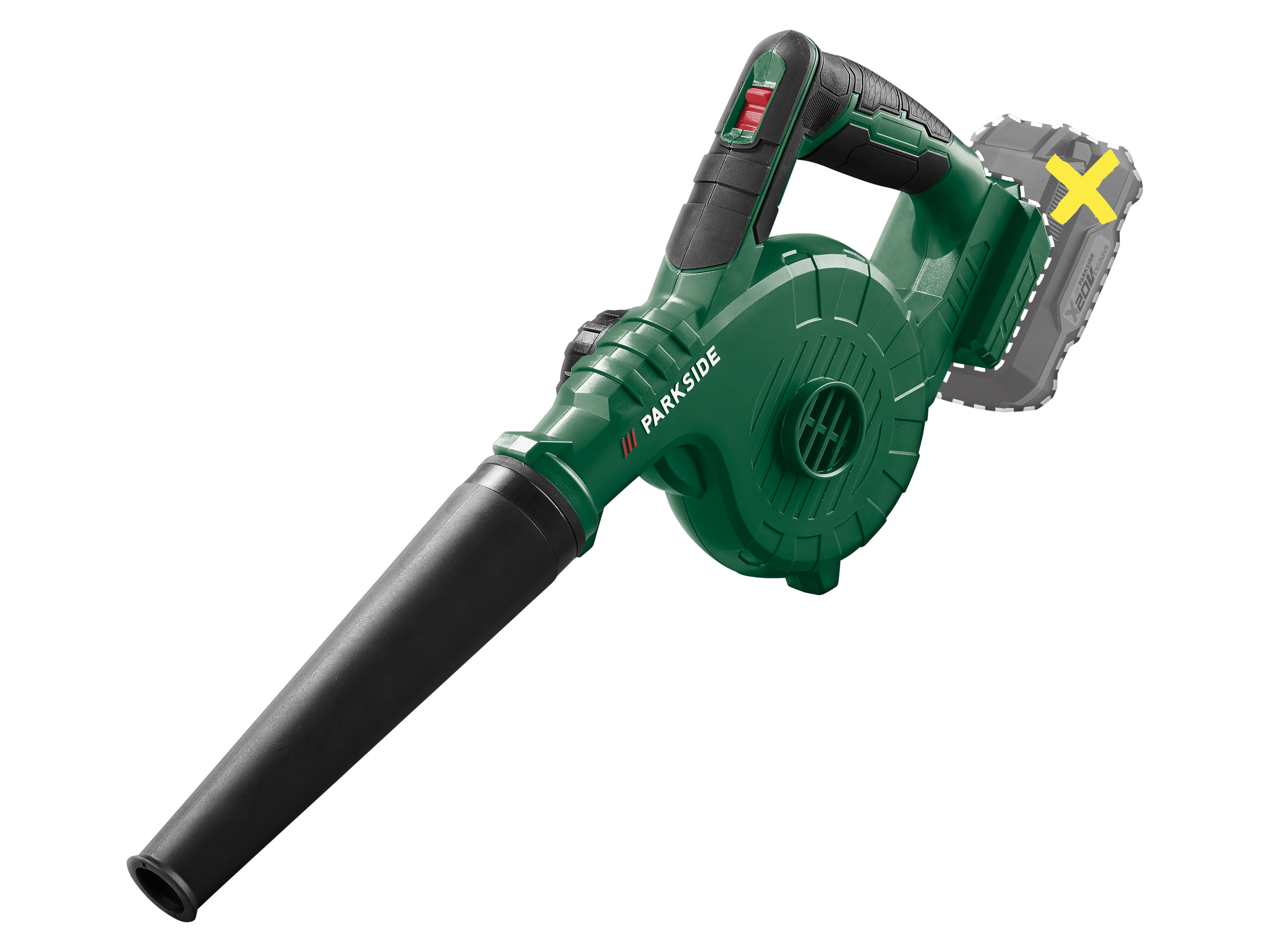 Parkside Akumulatorowa dmuchawa, 20 V, Paugb A1 bez akumulatora i ładowarki