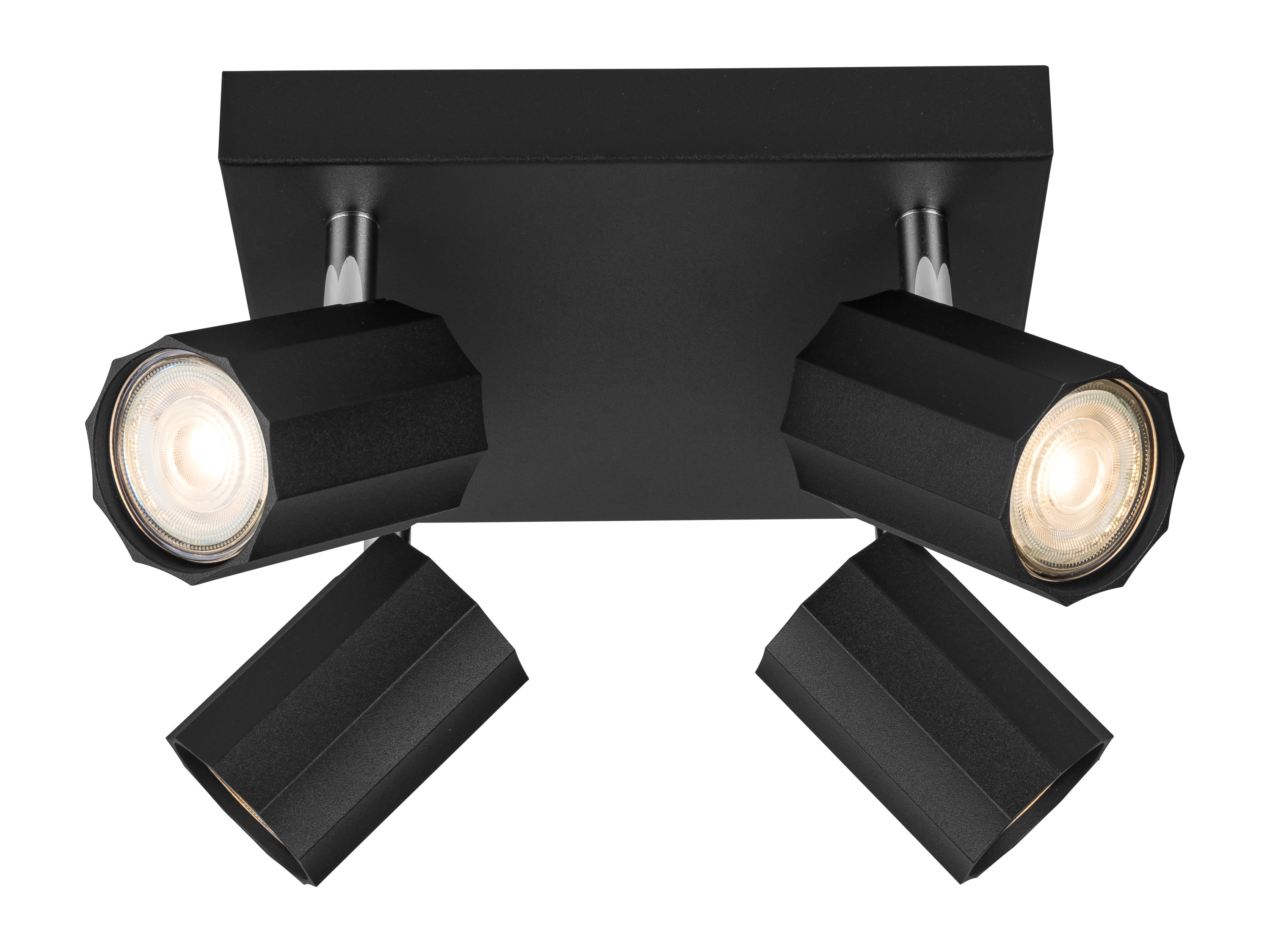 Livarno home Lampa szynowa sufitowa lub ścienna Reflektor sufitowy, czarny