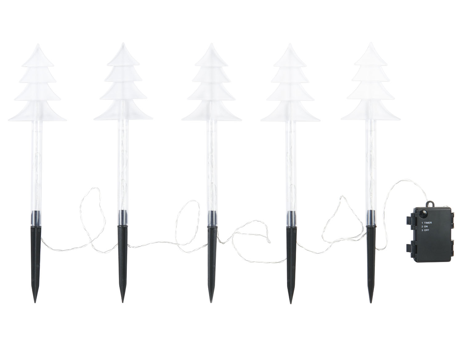 Livarno home Dekoracja świetlna LED Choinka, ciepła biel