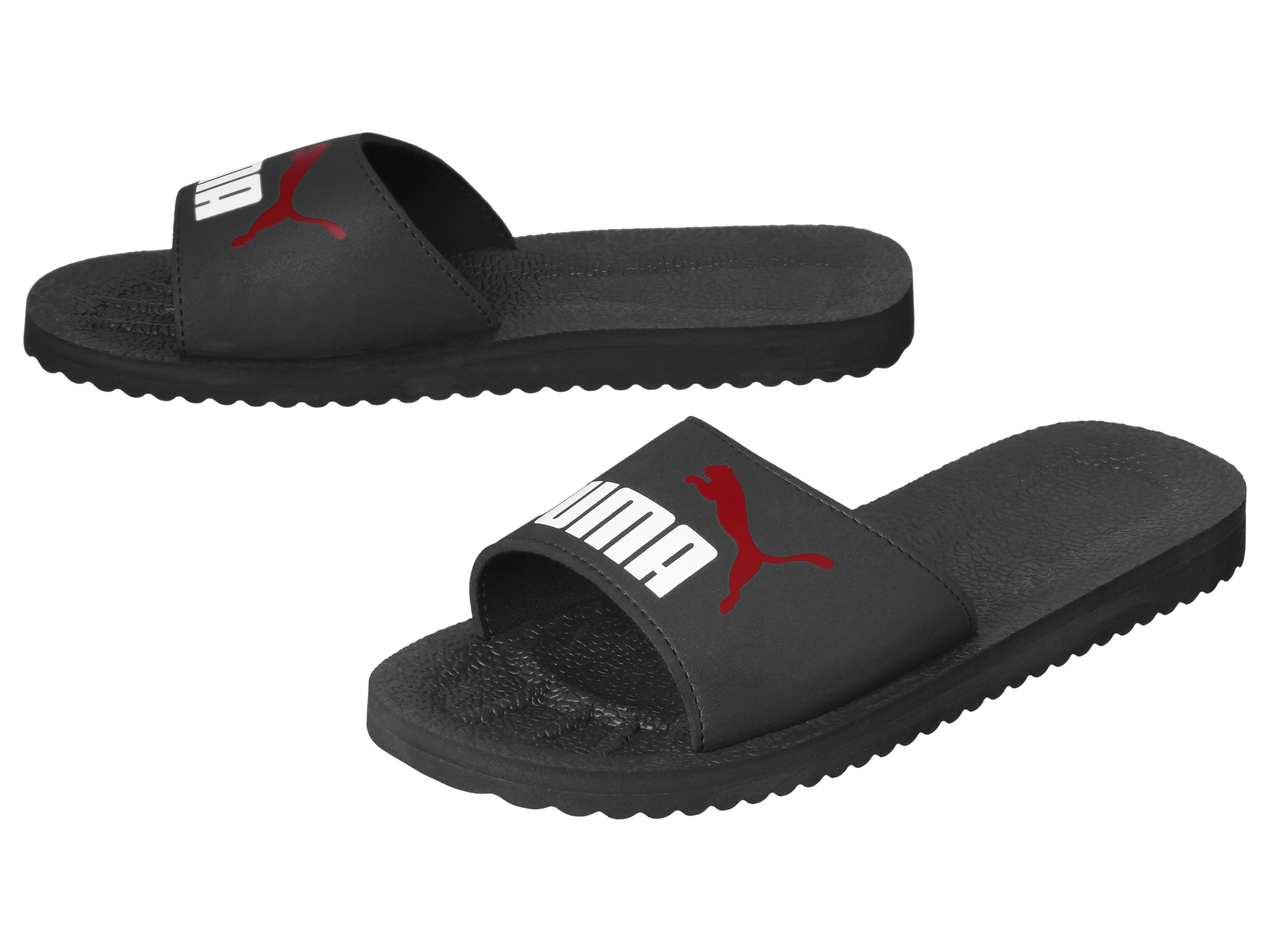 Puma Klapki kąpielowe męskie Czarny, 46