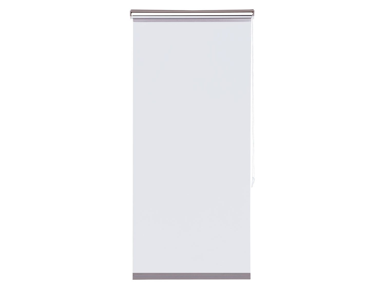 Roleta zaciemniająca termiczna na drzwi, 1 sztuka Biały, 90 x 220 cm