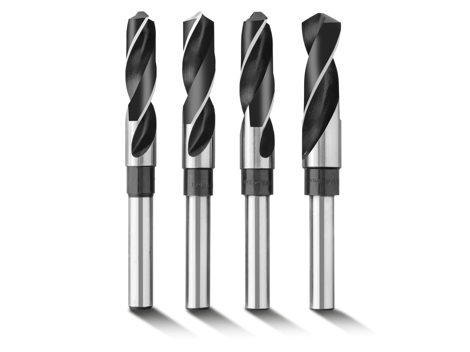 Parkside Zestaw wierteł krętych HSS do wiertarek stołowych 4 szt.