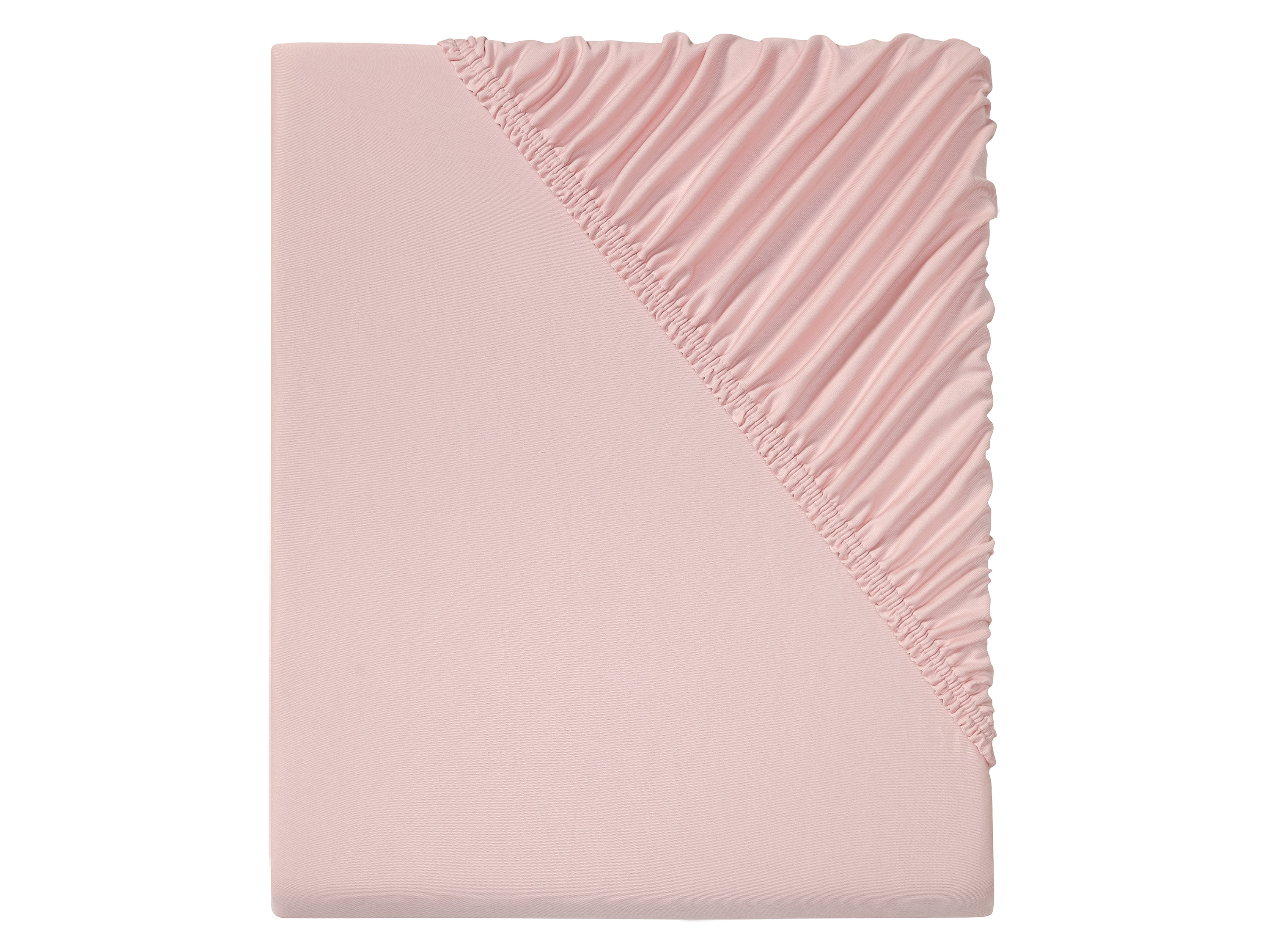 Livarno home Prześcieradło z mikrofibry, z gumką, 180-200x200 cm Różowy