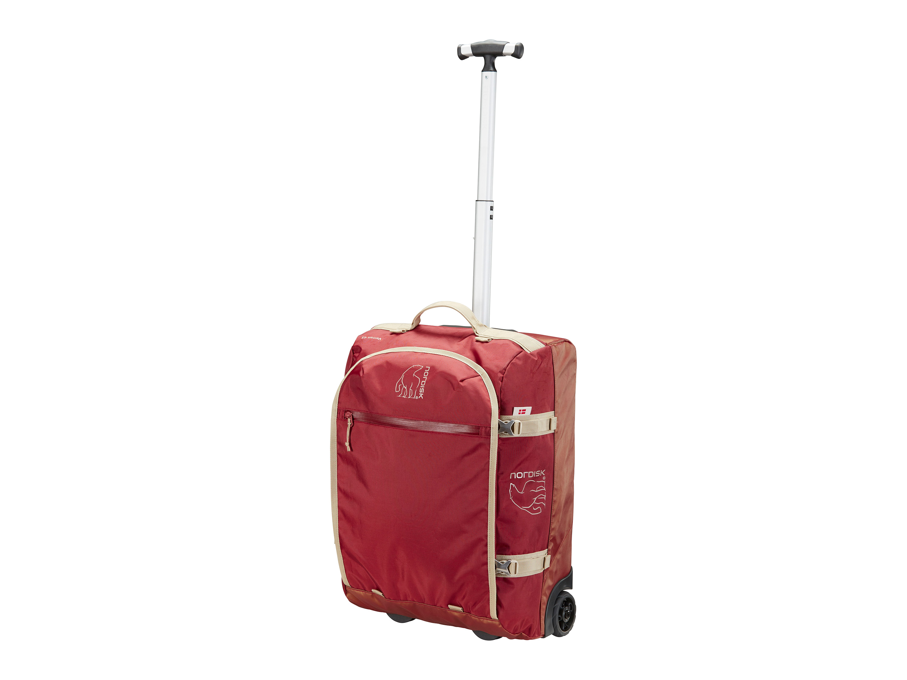 Nordisk Torba podróżna Verran, z kółkami Burnt Red, 45 L