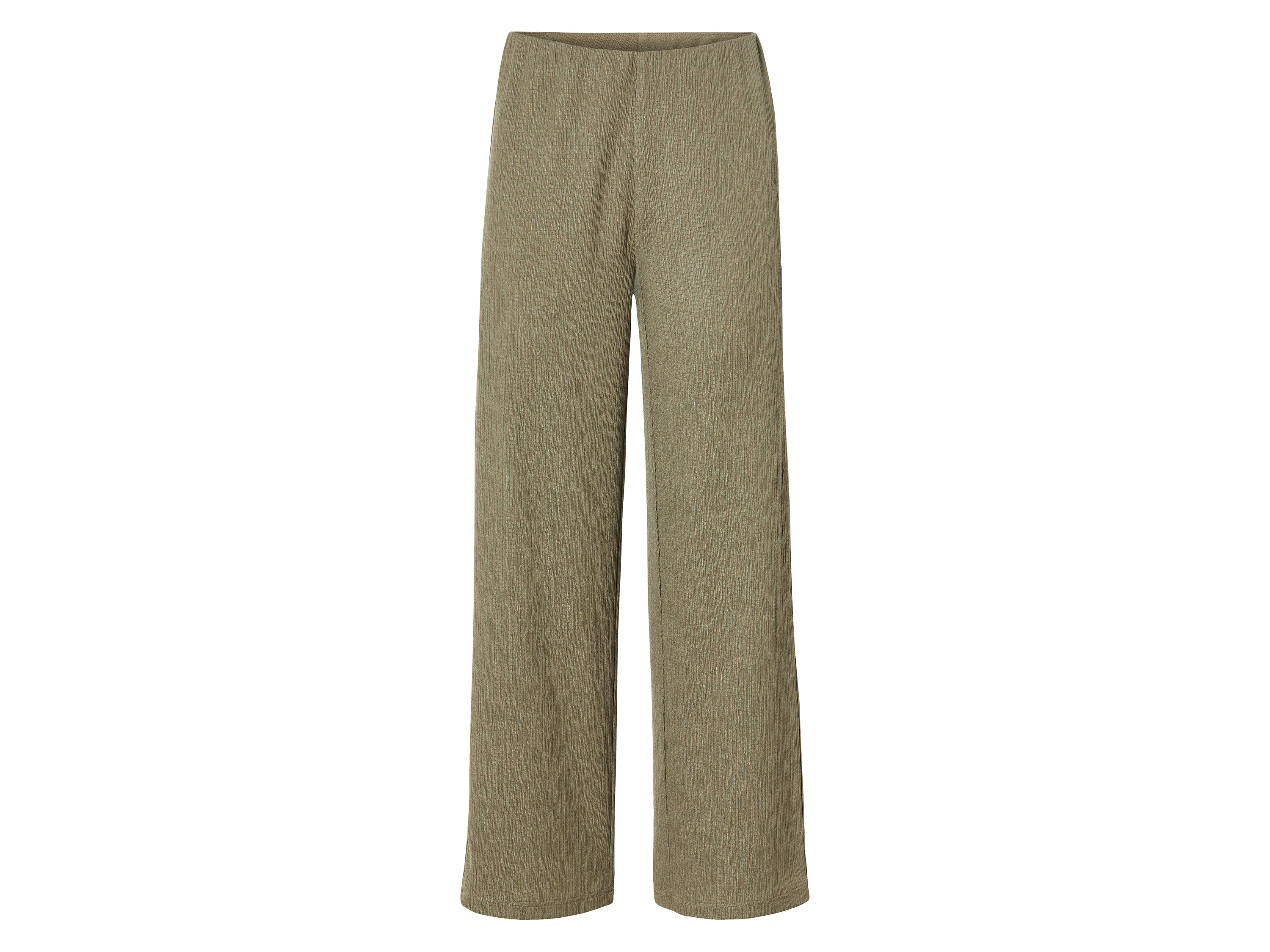 esmara Spodnie damskie z szerokimi nogawkami M 40/42, Oliwkowy