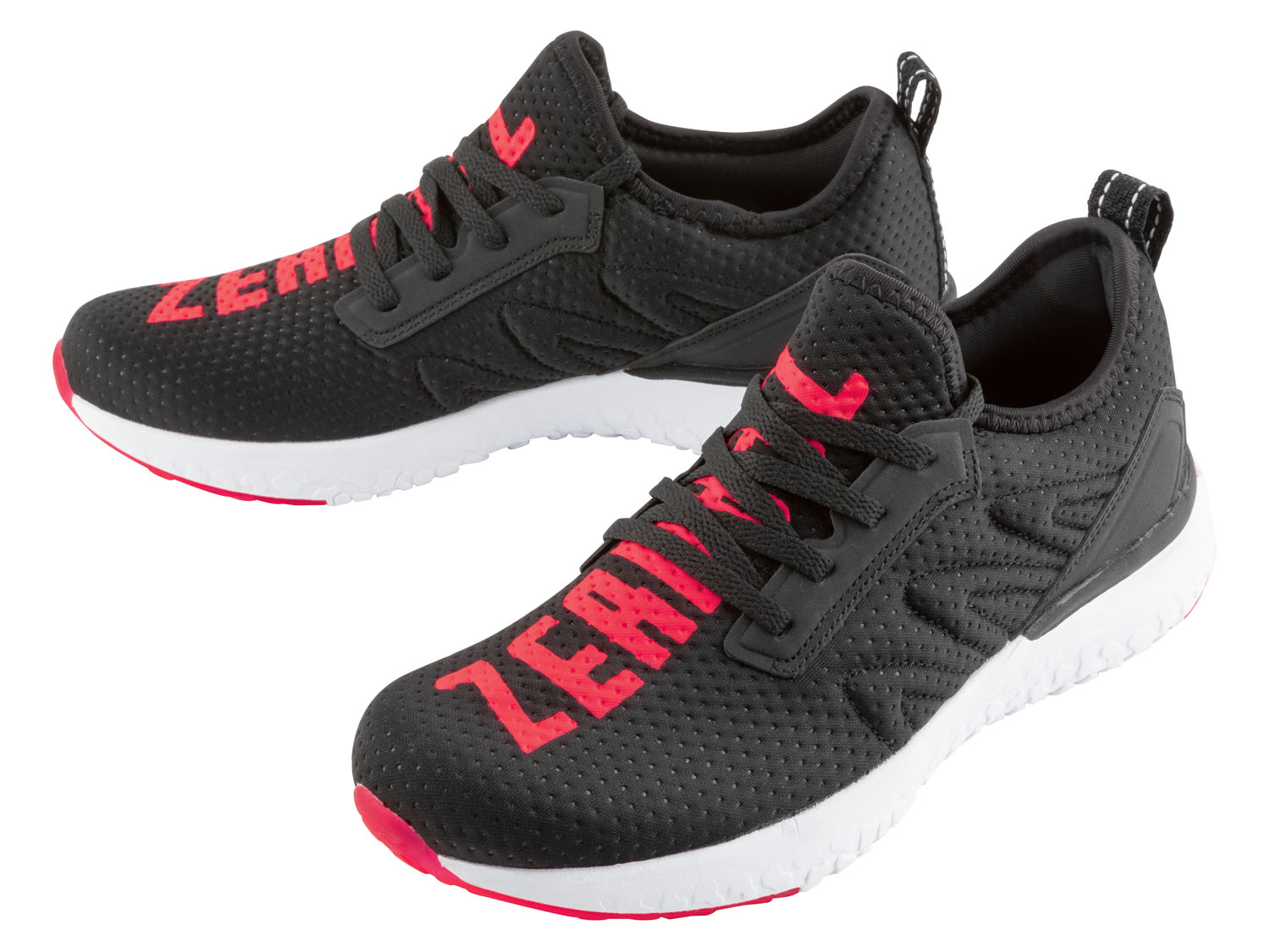 Crivit Buty sportowe damskie Czarny/czerwony, 40