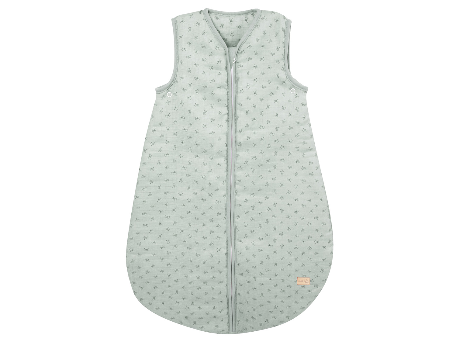 roba Śpiworek organiczny Lil Planet Lil Planet mroźny zielony, 70 cm