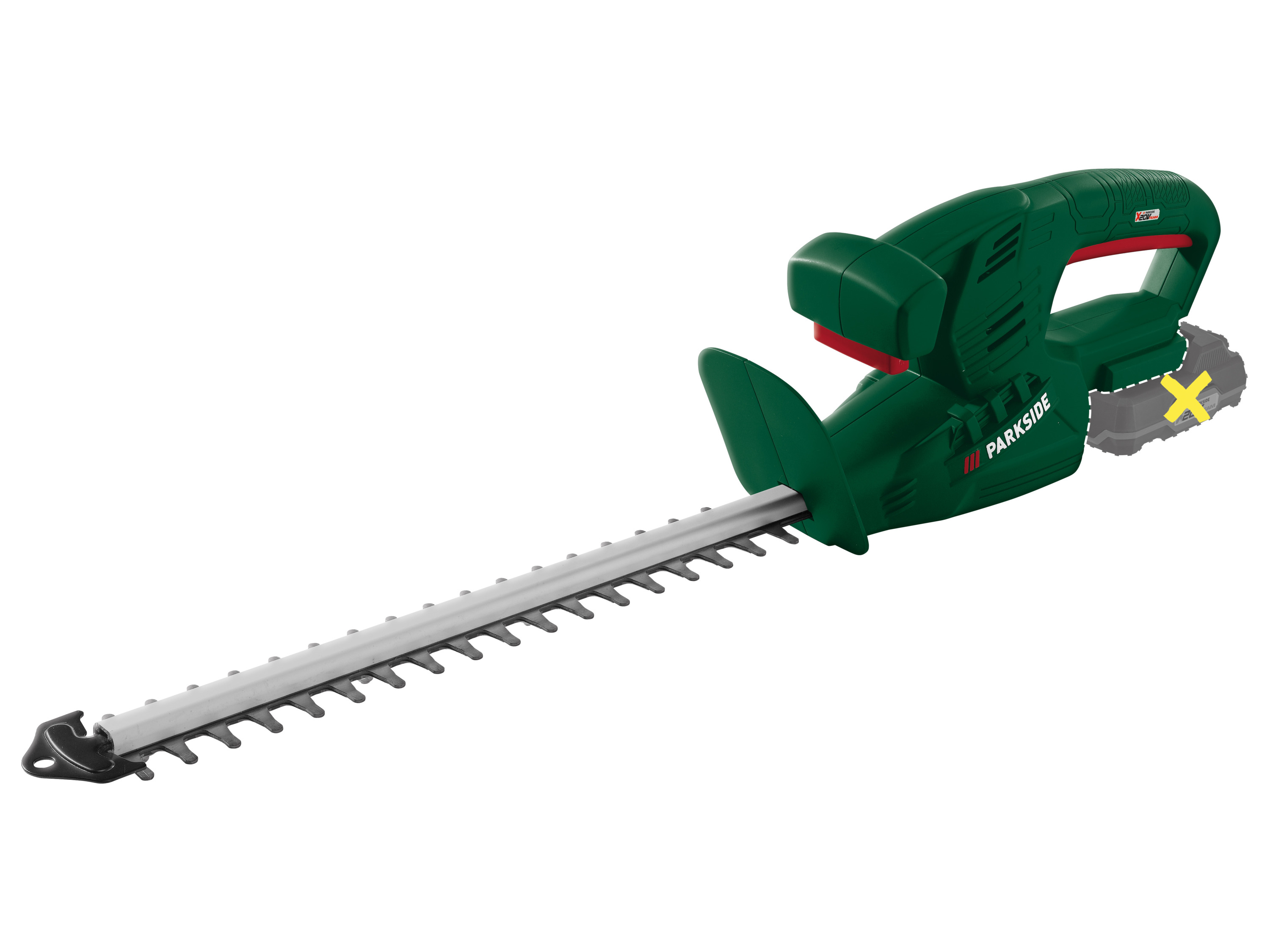 Parkside Akumulatorowe nożyce do żywopłotu, 20 V, Phsa 2035 A1 bez akumulatora i ładowarki