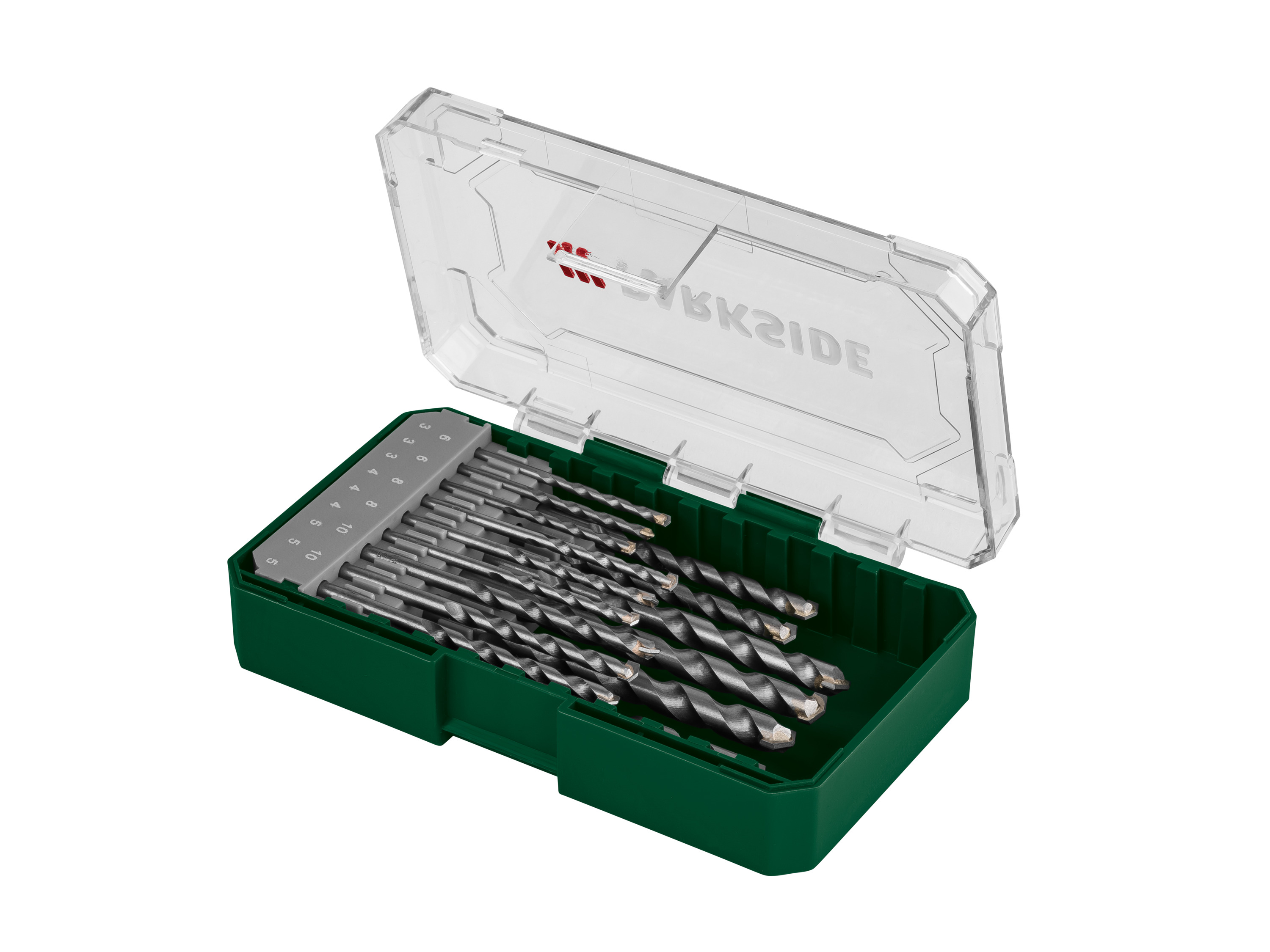 Parkside Zestaw wierteł lub bitów Zestaw wierteł do kamienia, 15 sztuk