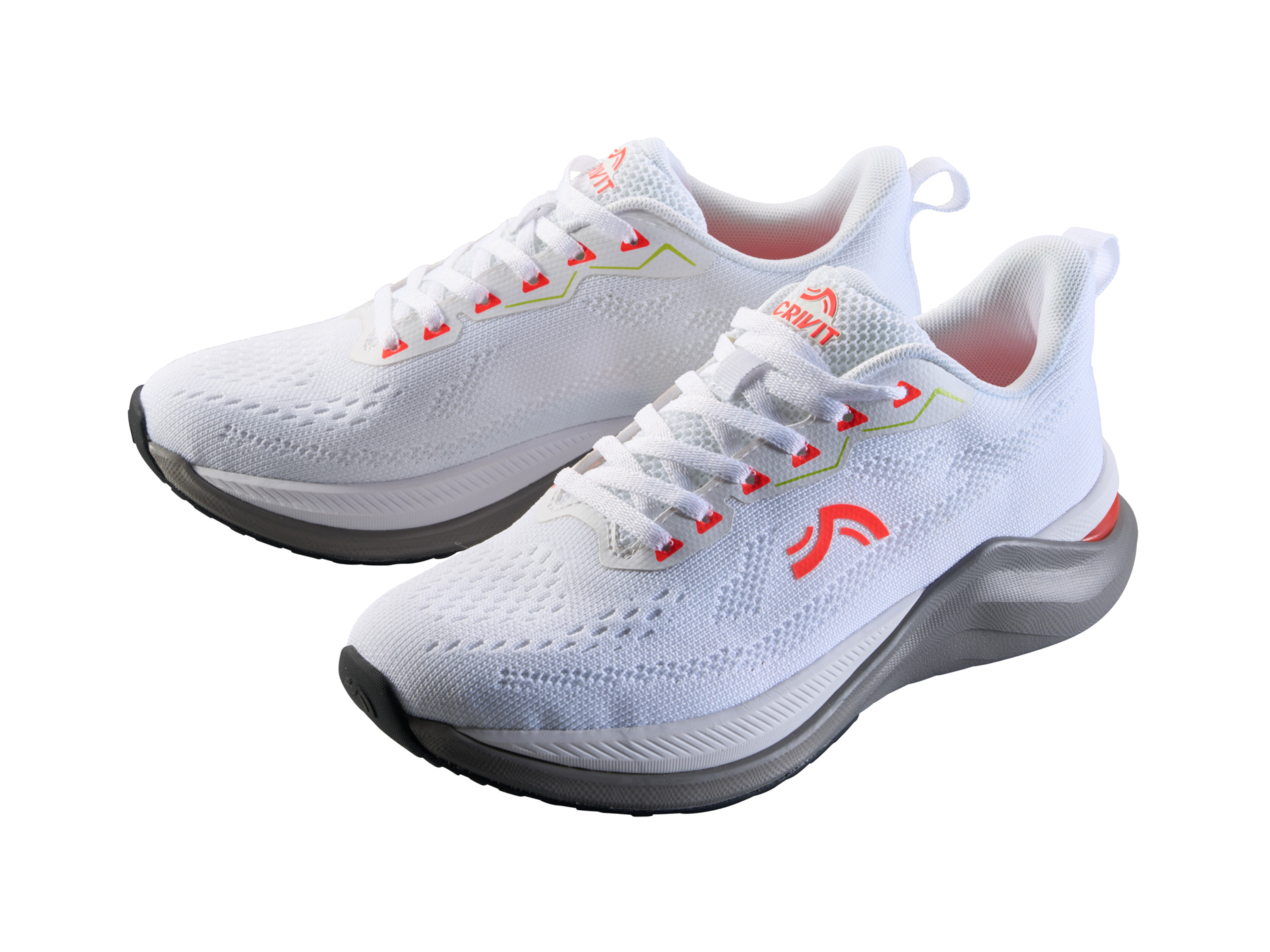 Crivit Buty do biegania damskie Biały, 40