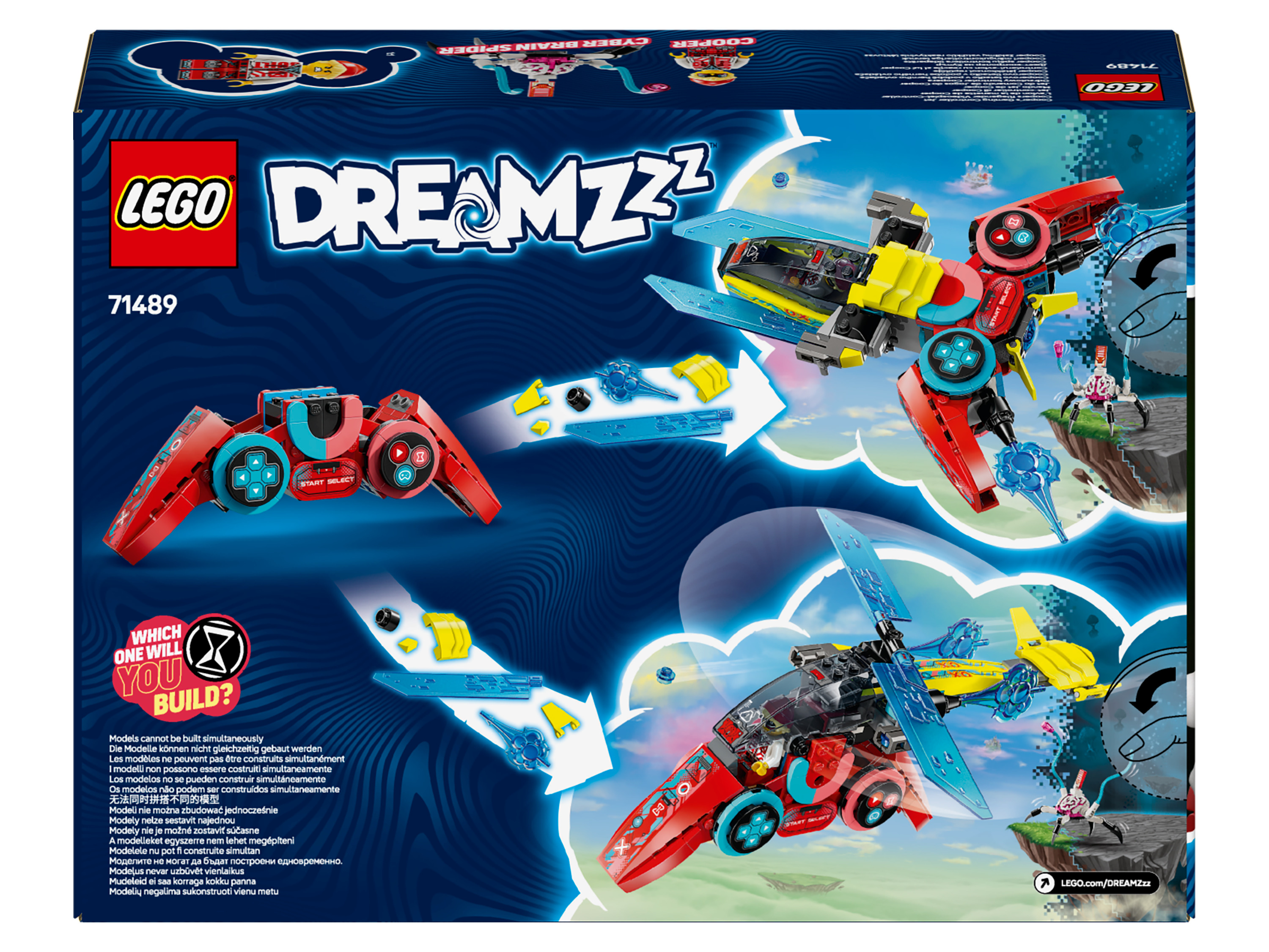 Lego DREAMZzz Zestaw klocków Lego 71489 Kontroler do gier Cooper's Jet