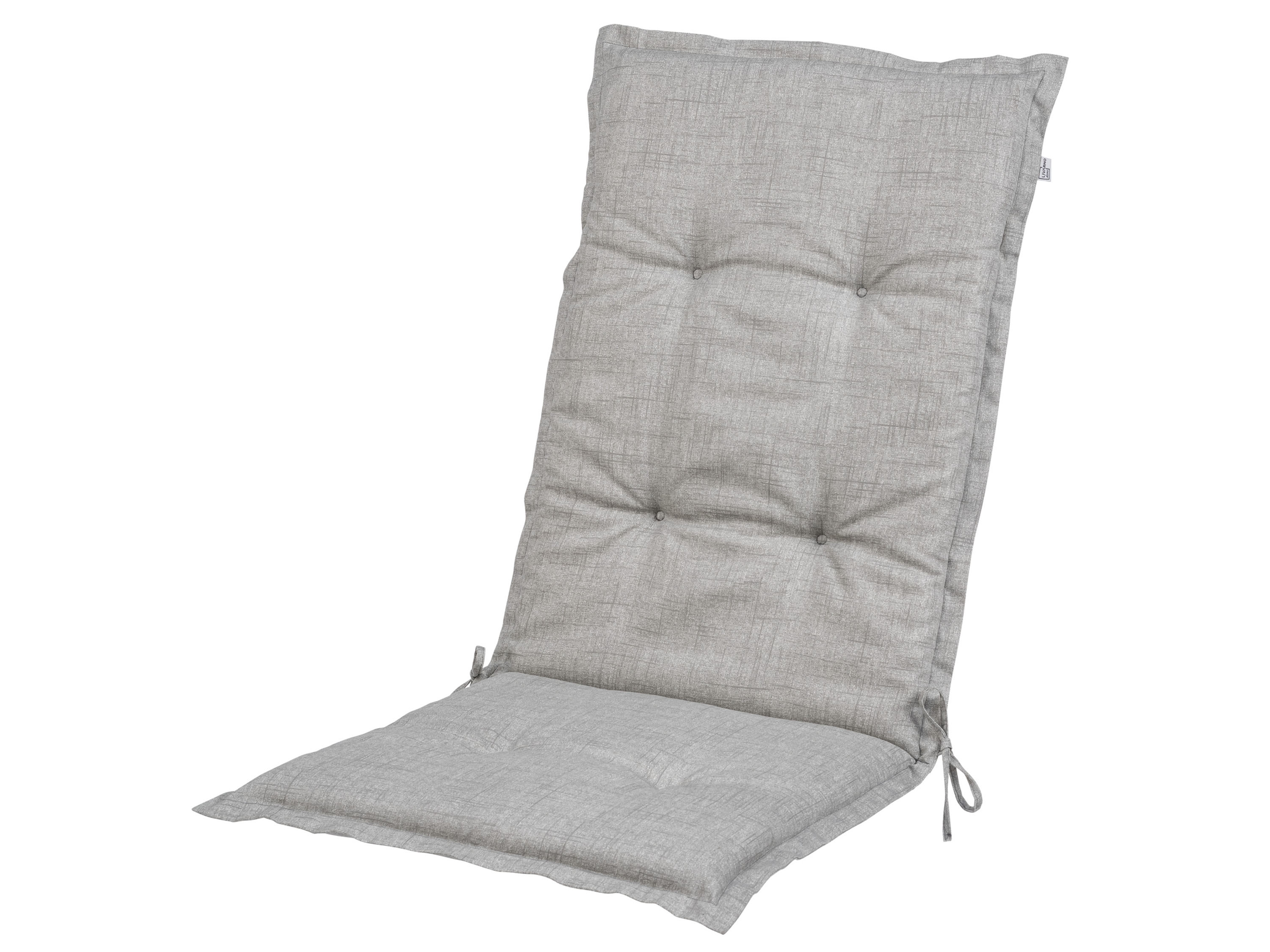 Livarno home Poduszka na krzesło z wysokim oparciem Sewilla Szary