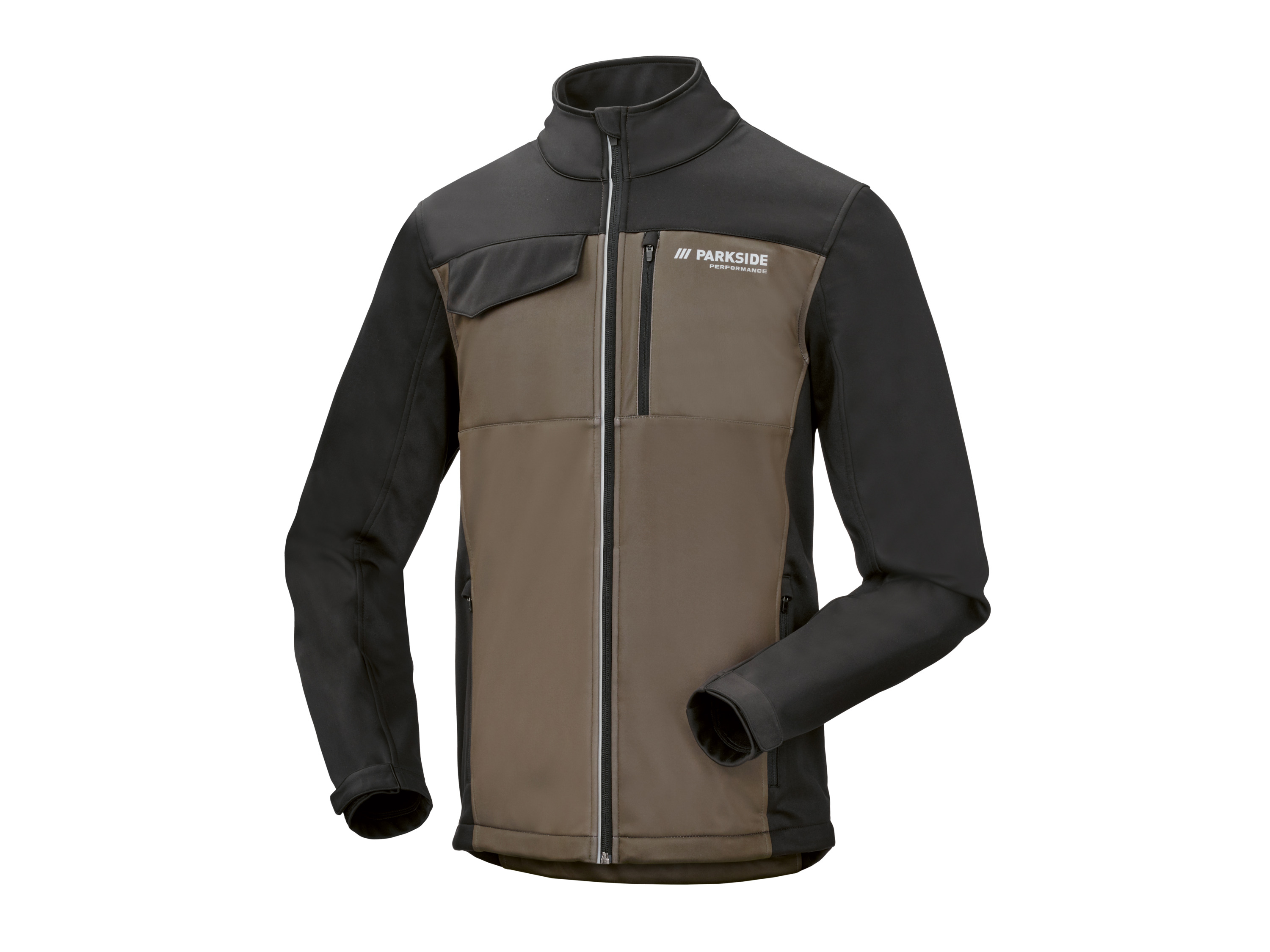 Parkside Performance Kurtka robocza męska softshell Brązowy, XXL 60/62