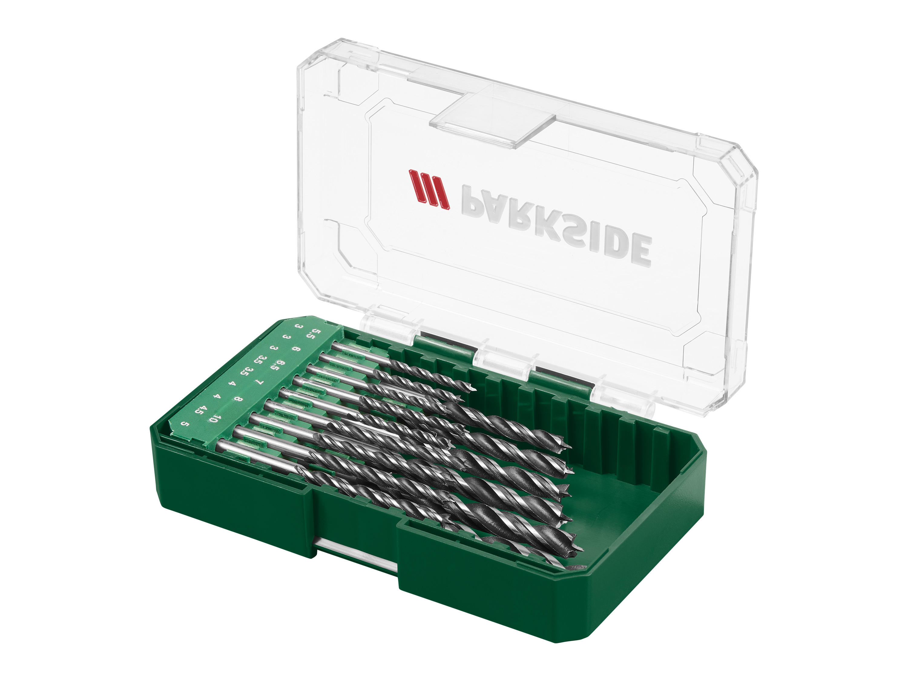 Parkside Zestaw wierteł lub bitów Zestaw wierteł do drewna, 15 sztuk