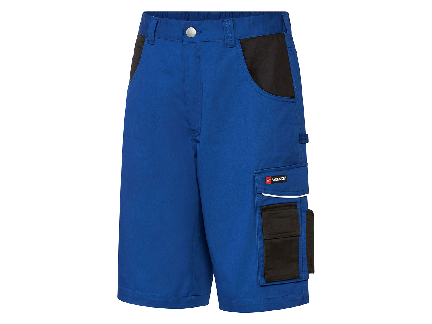 Parkside Bermudy robocze męskie 56, Niebieski/ czarny